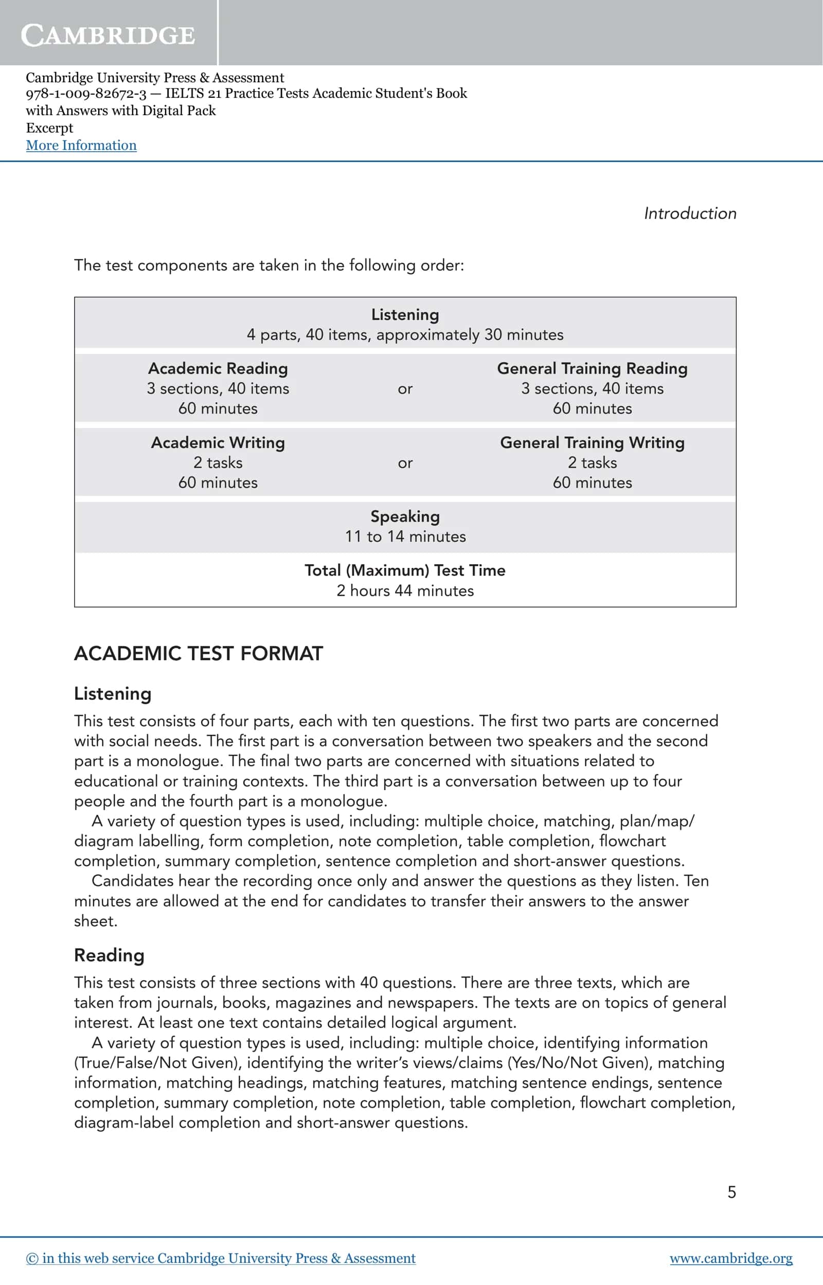 IELTS 21 Practice Tests Academic Student's Book 2