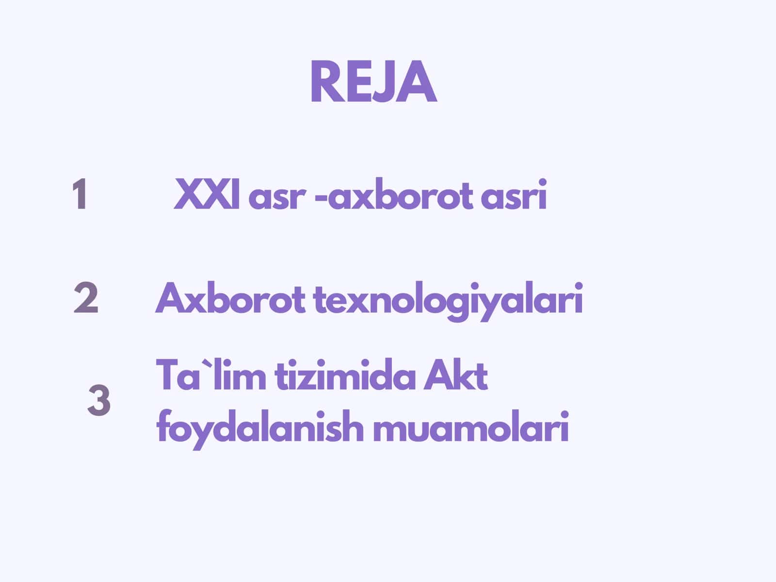 Axborot texnologiyalari 2