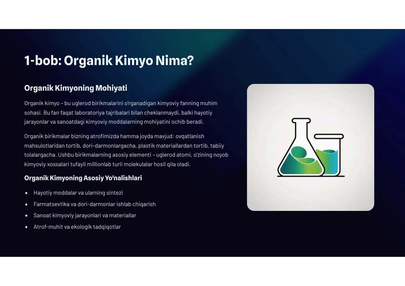 organik kimyo asoslari 2