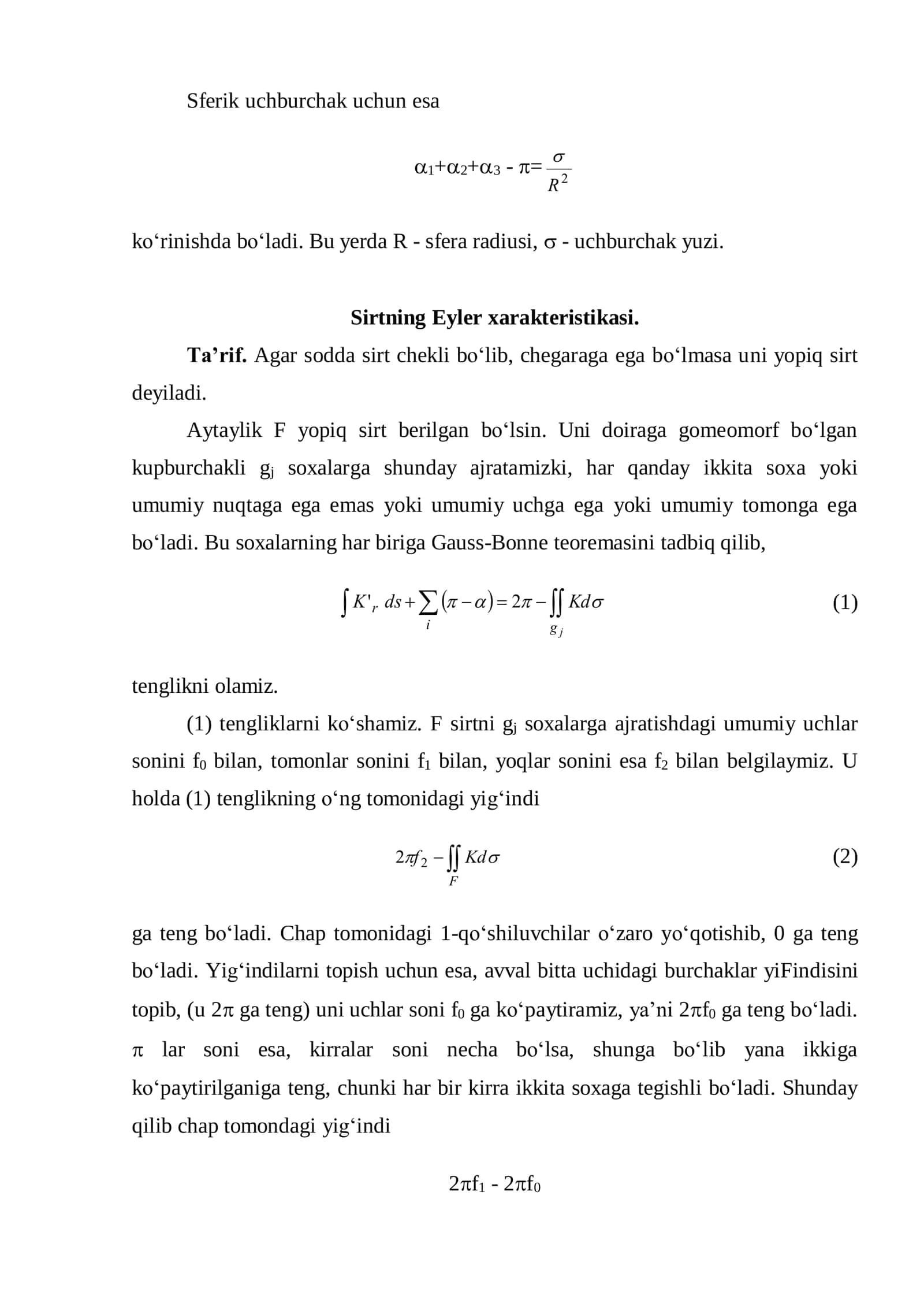 Geodezik egrilik 2