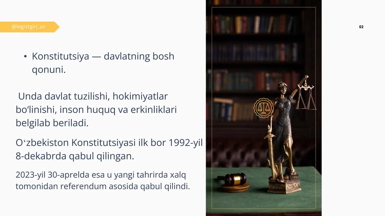 Yangi tahrirdagi Konstitutsiya 2