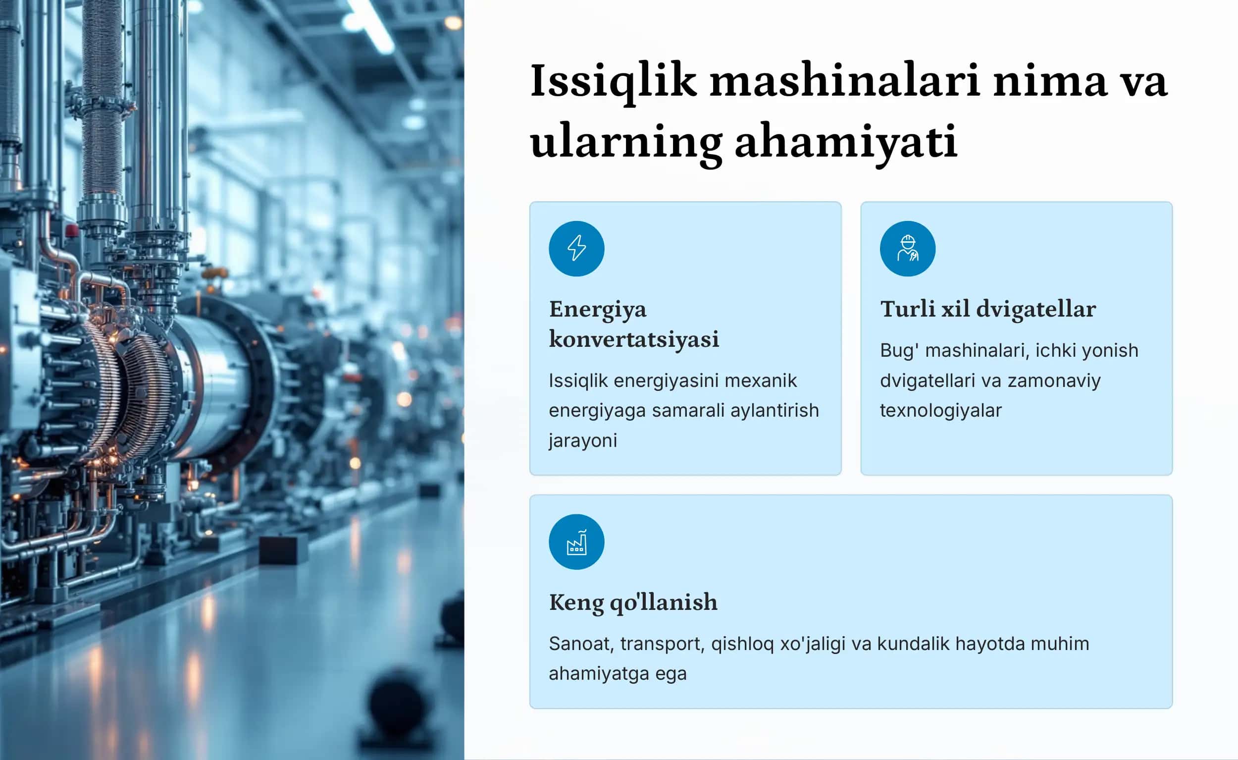 Issiqlik mashinalari va tabiatni muhofaza qilish 2