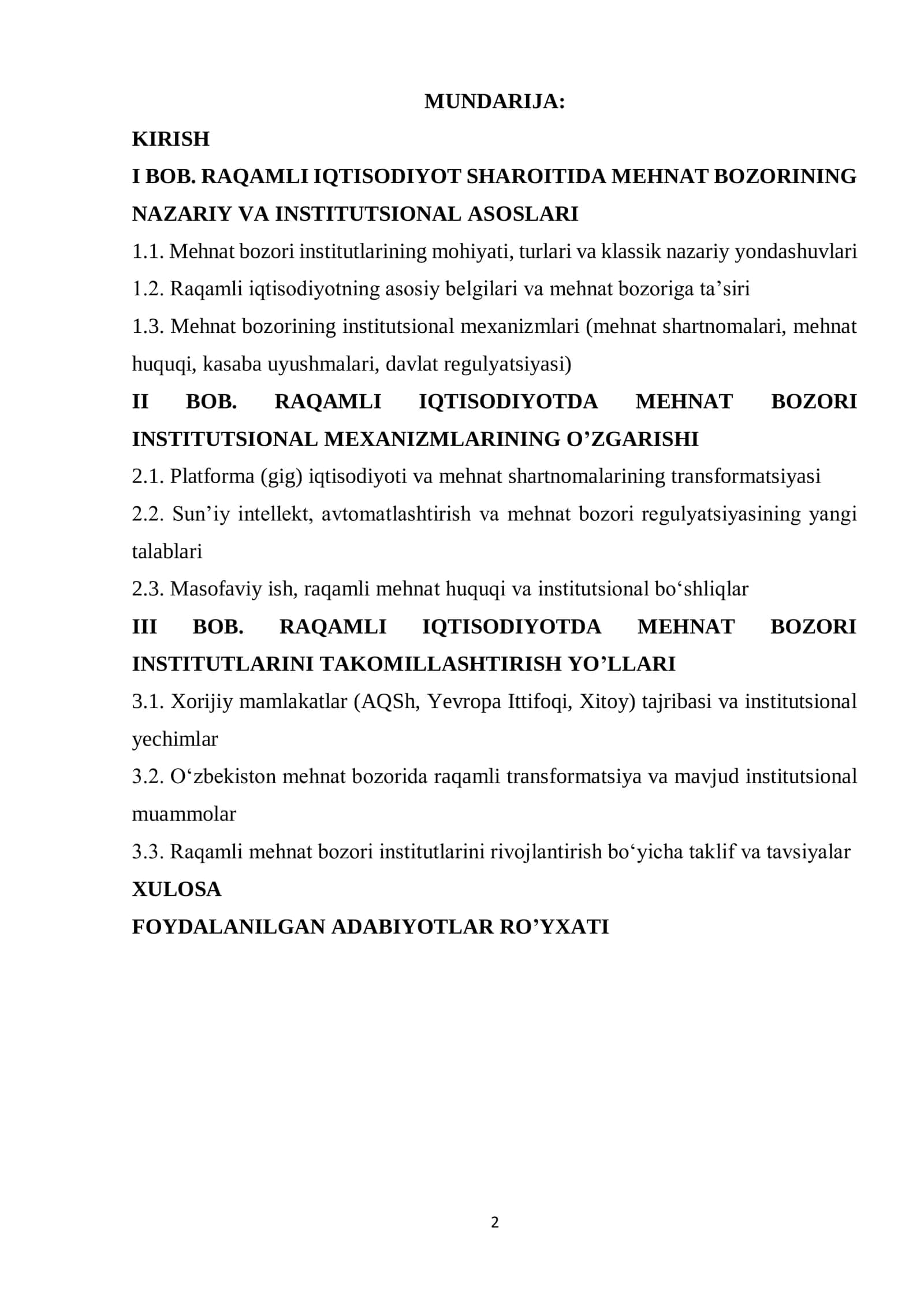 RAQAMLI IQTISODIYOTDA MEHNAT BOZORINING INSTITUTSIONAL MEXANIZMLARI QANDAY O'ZGARADI? 2