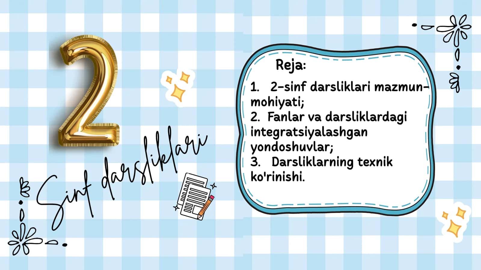 2- sinf darsliklari 2