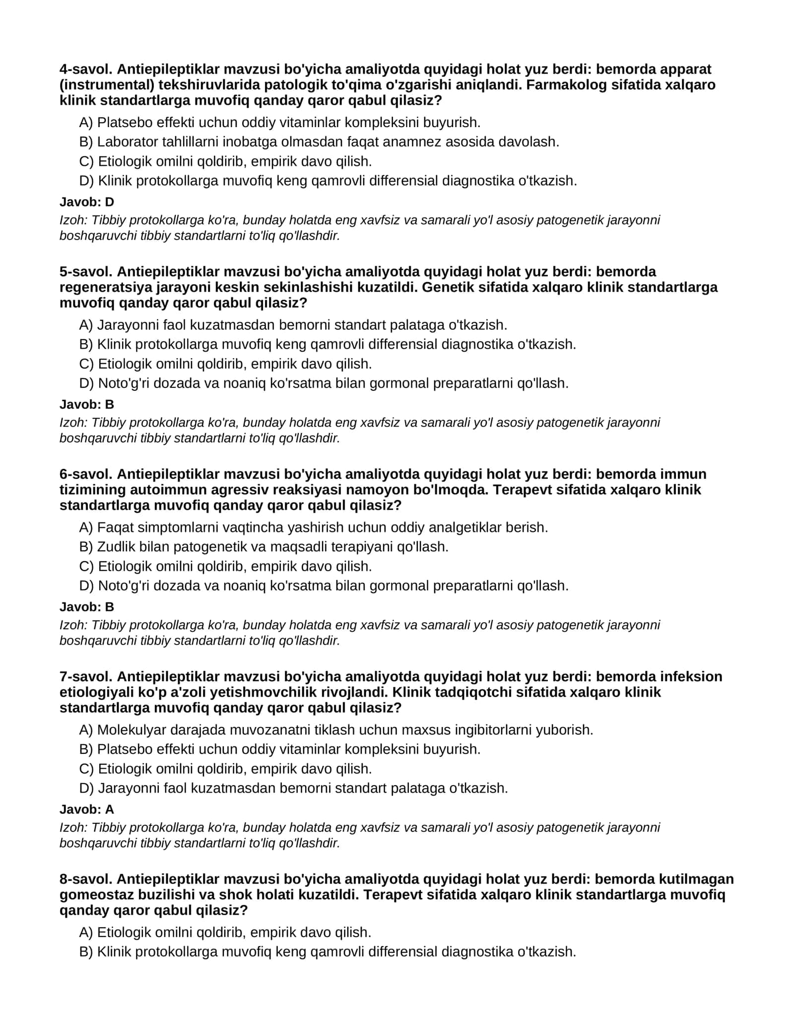 ANTIEPILEPTIKLAR - 1-QISM 2