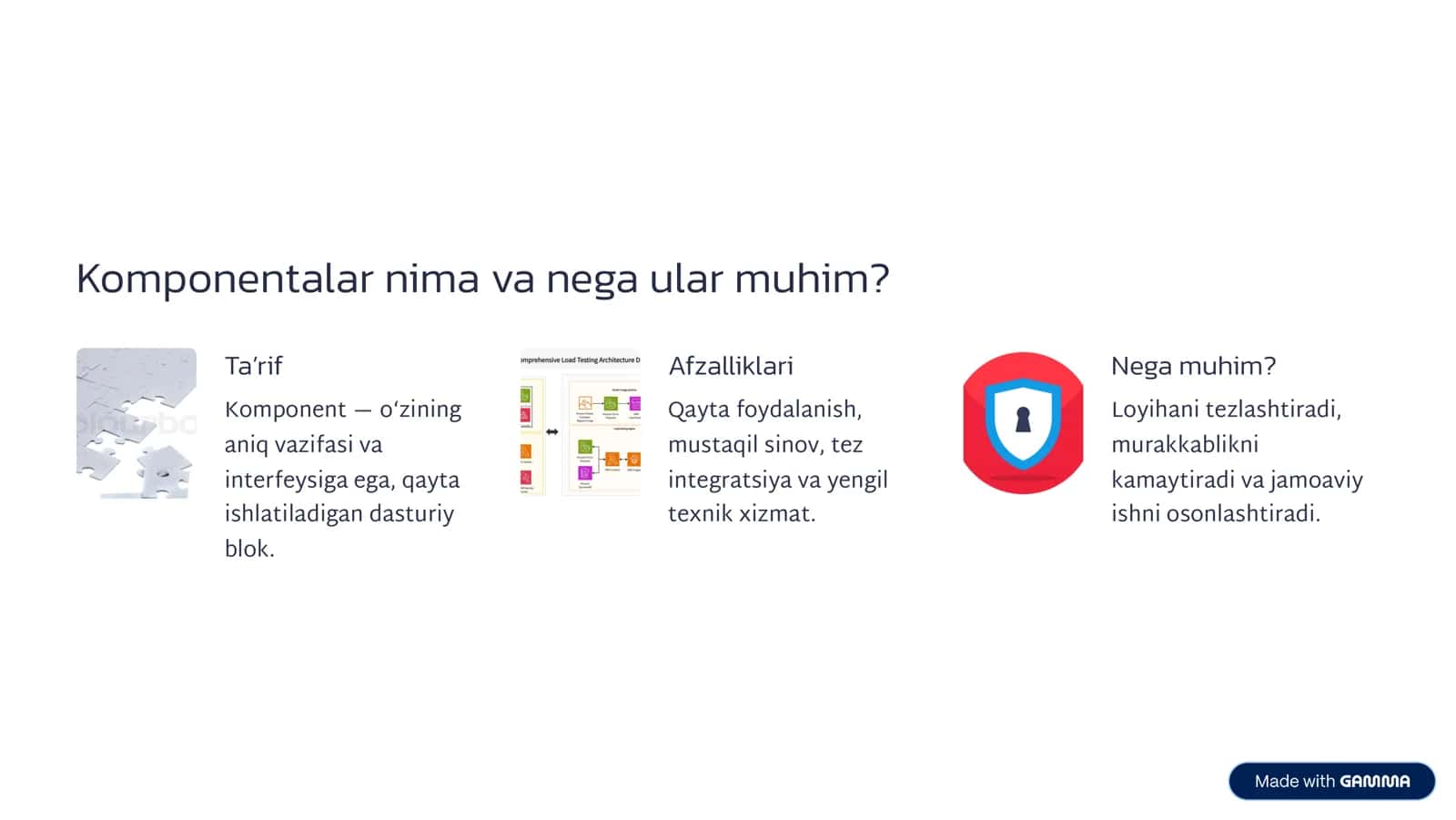 Komponentalar bilan ishlash Visual C++ muhitida 2