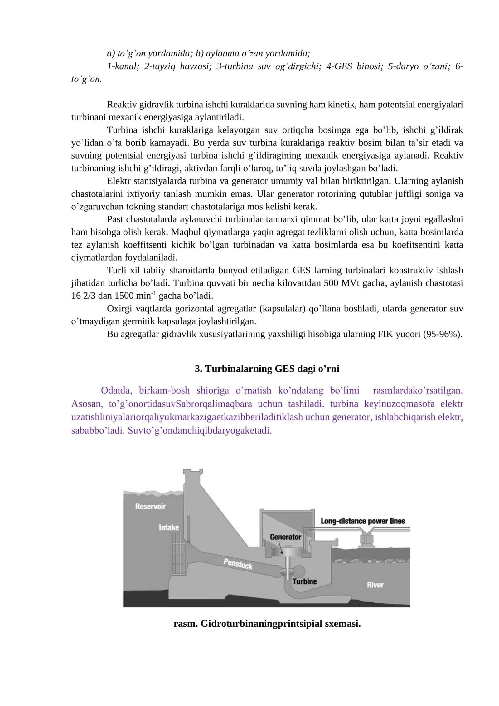 Gidroelektr stantsiyalar (GES) 2