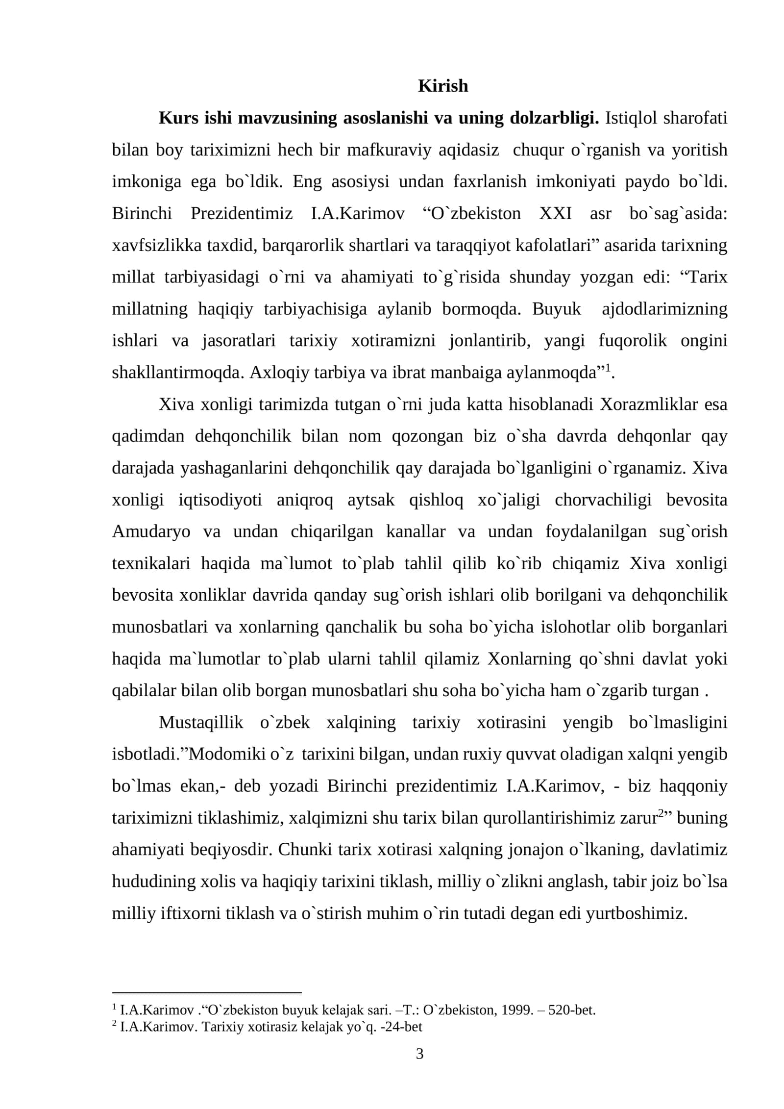 XIVA XONLIGIDA YER SUV MUNOSABATLARI 2