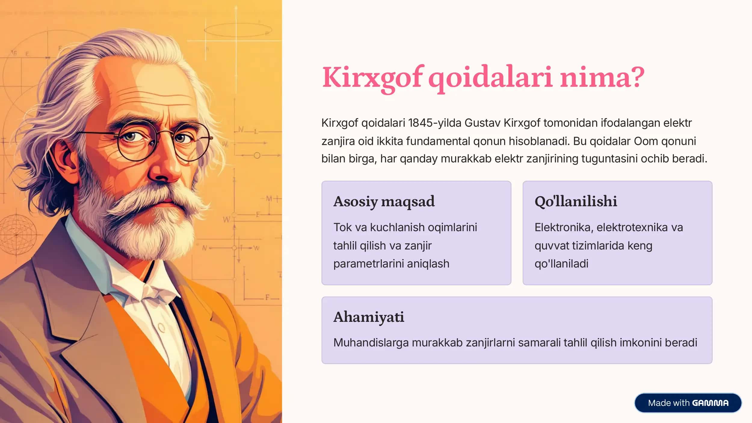 Kirxgof qoidalari 2