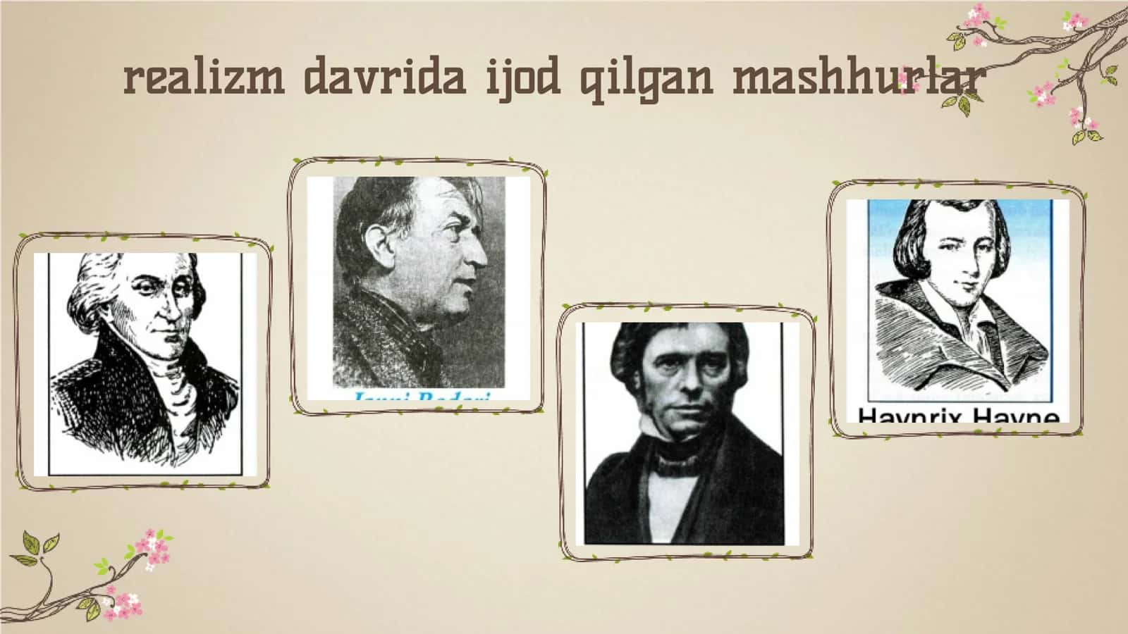Realizm adabiyoti 2