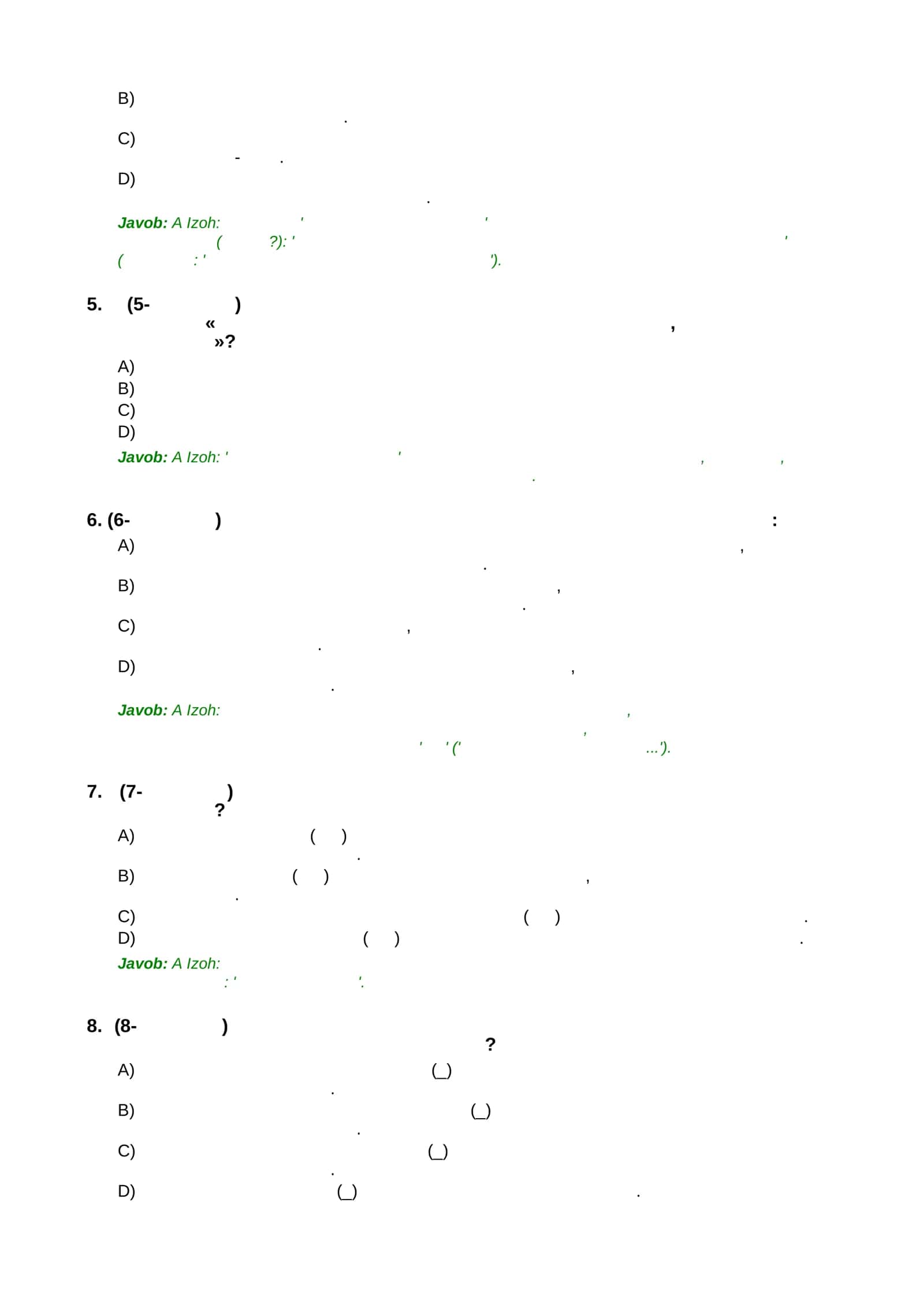 RUS TILI (IIIIIII IIII III IIIIIIIIIII - MILLIY SERTIFIKAT & CEFR C1/IIII-3) EXPERT / MILLIY SERTIFIKAT (OLIY QIYINLIK DARAJASI) 2
