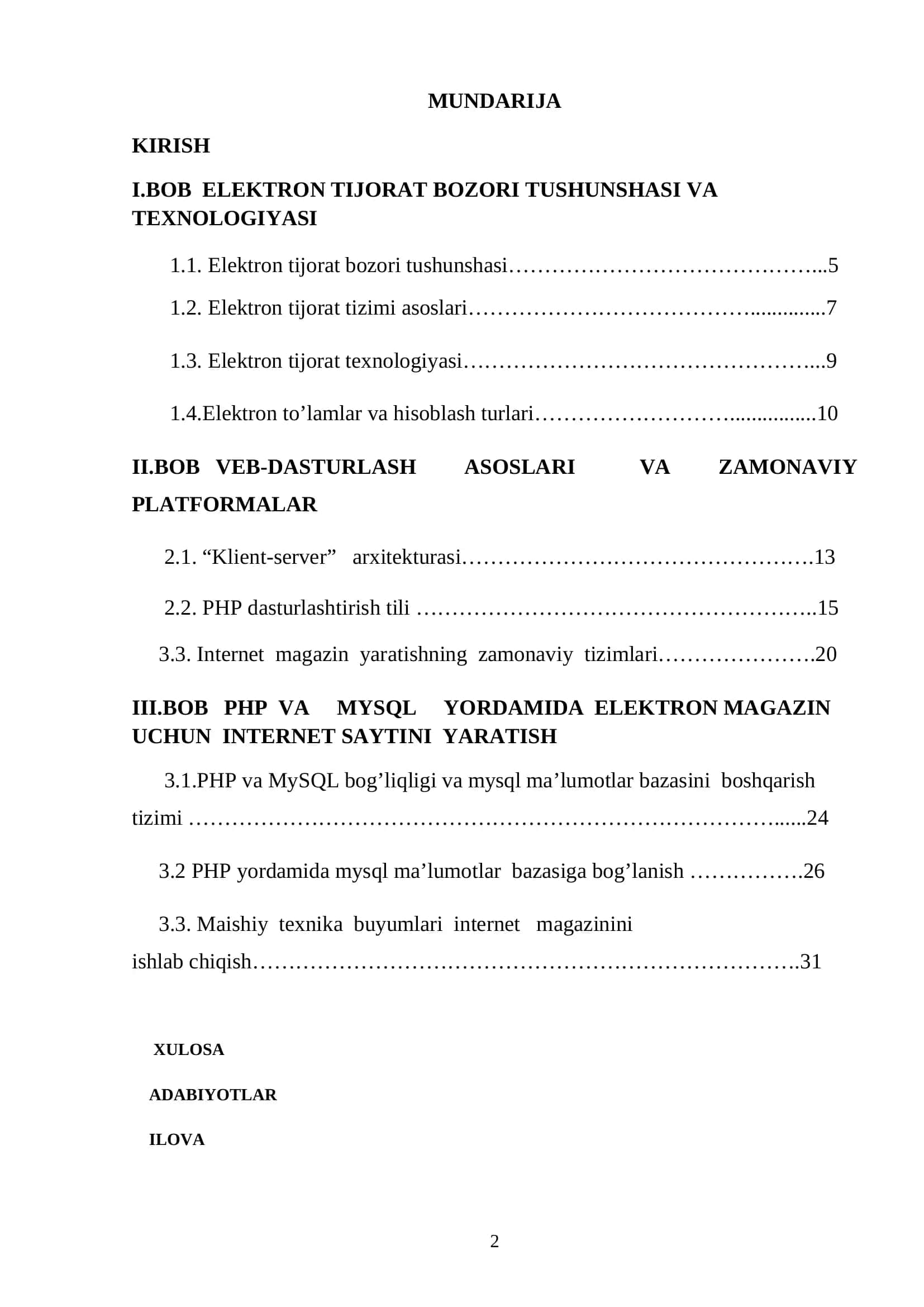 Maishiy texnikani internet orqali masofaviy xarid qilish maqsadida 2
