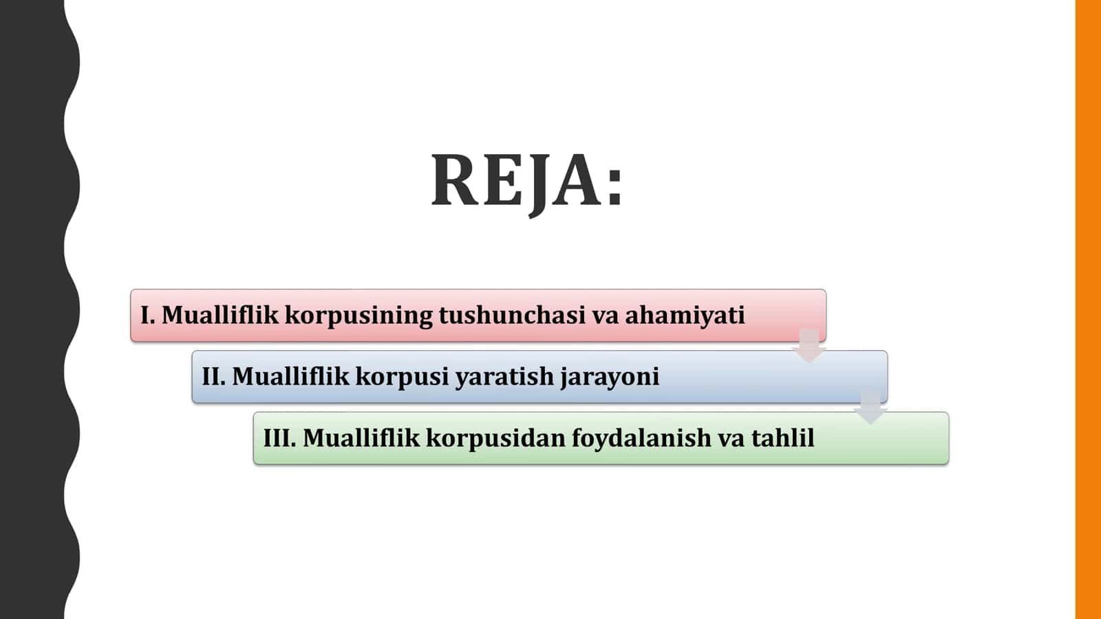 MUALLIFLIK KORPUSI USTIDA ISHLASH 2