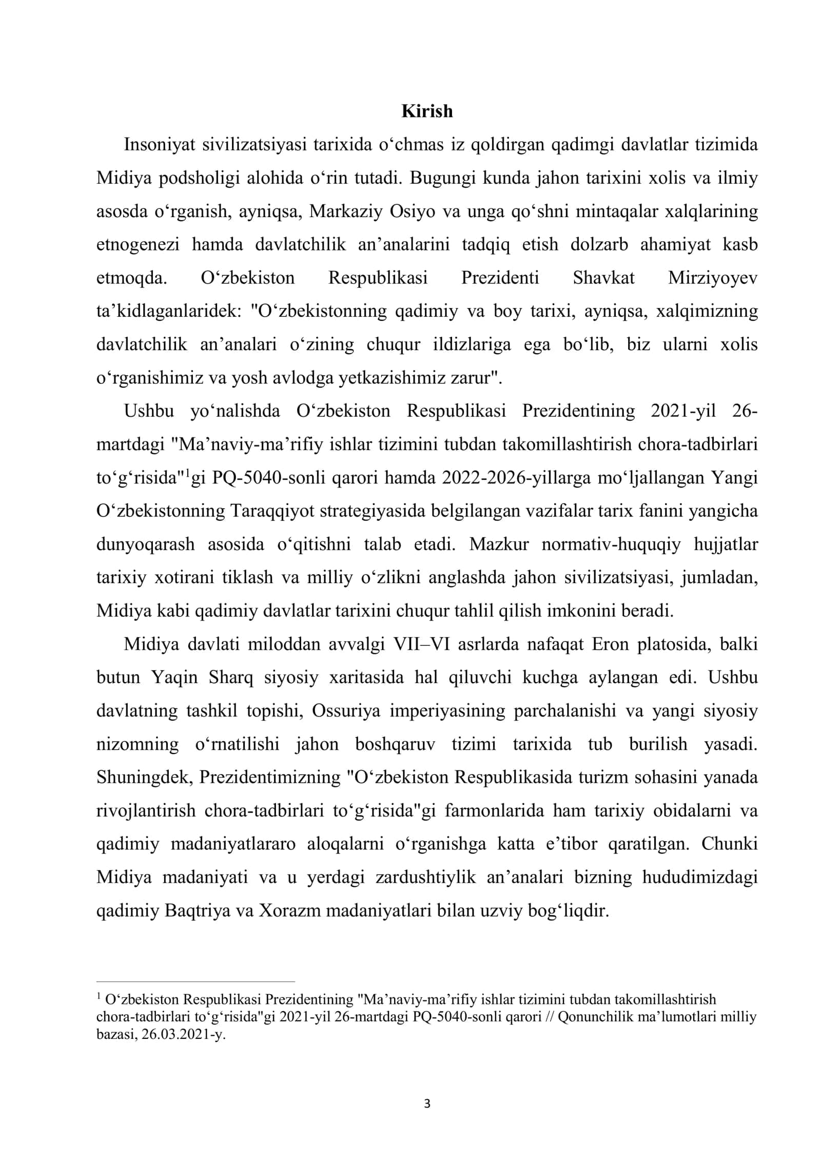 Qadimgi Midiya davlati 2