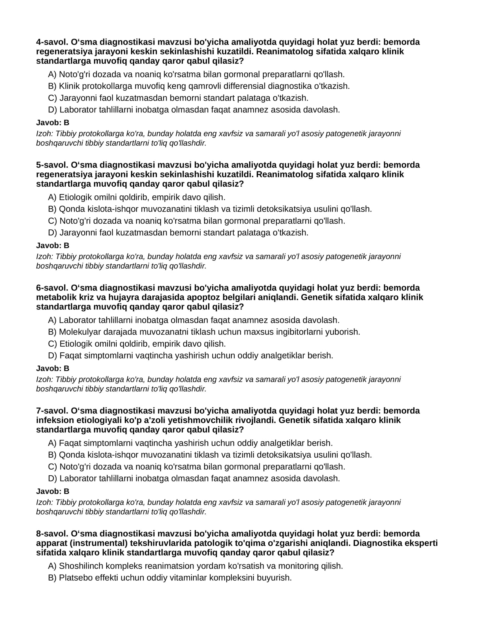 O‘SMA DIAGNOSTIKASI - 1-QISM 2