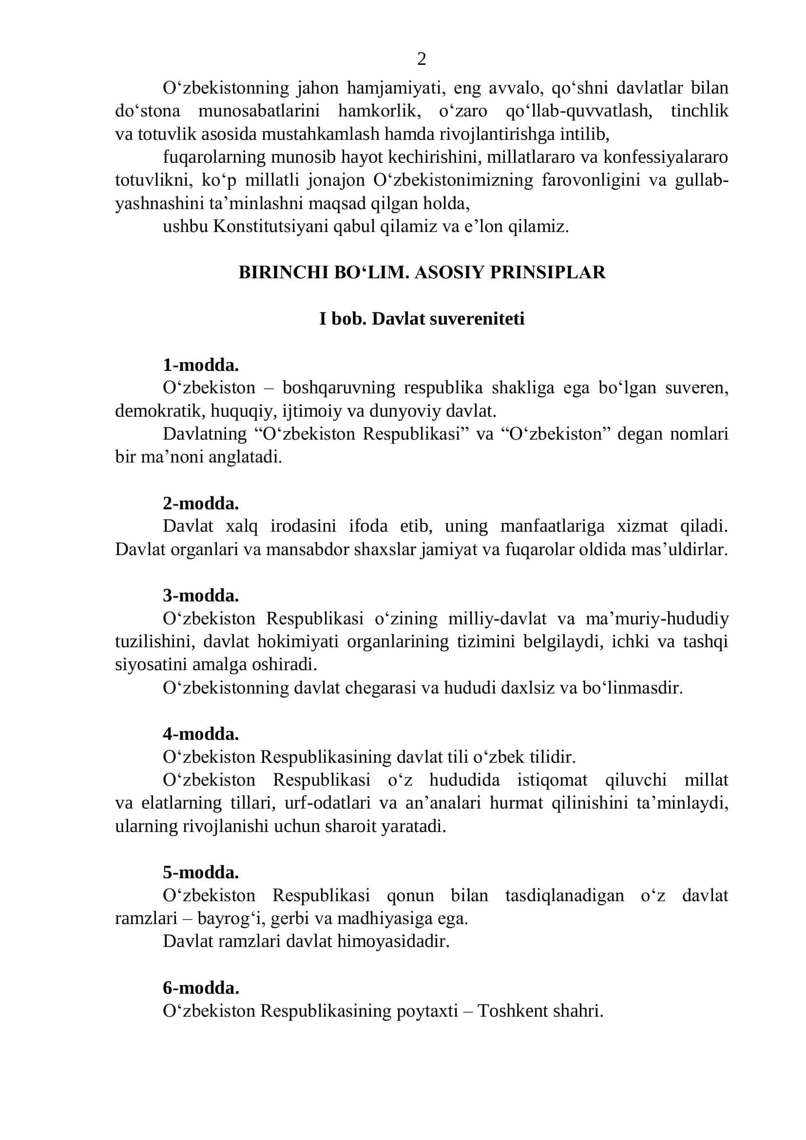 konstitutsiya yangisi 2