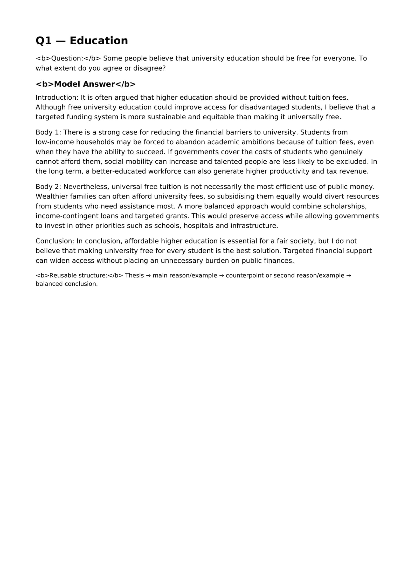 IELTS writing task 2 band 9 2