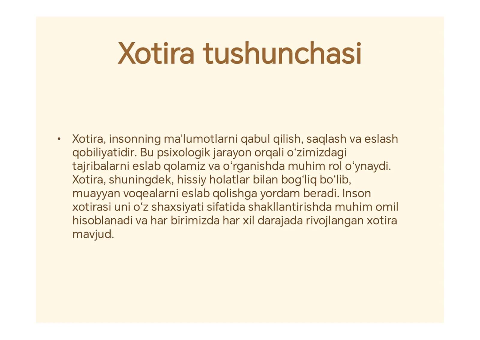 Xotira 2