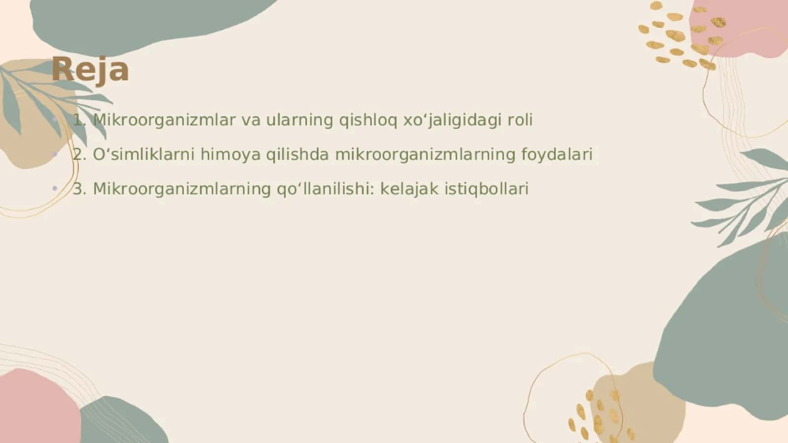 mikroorganizmlarning tabiatda tarqalishi 2