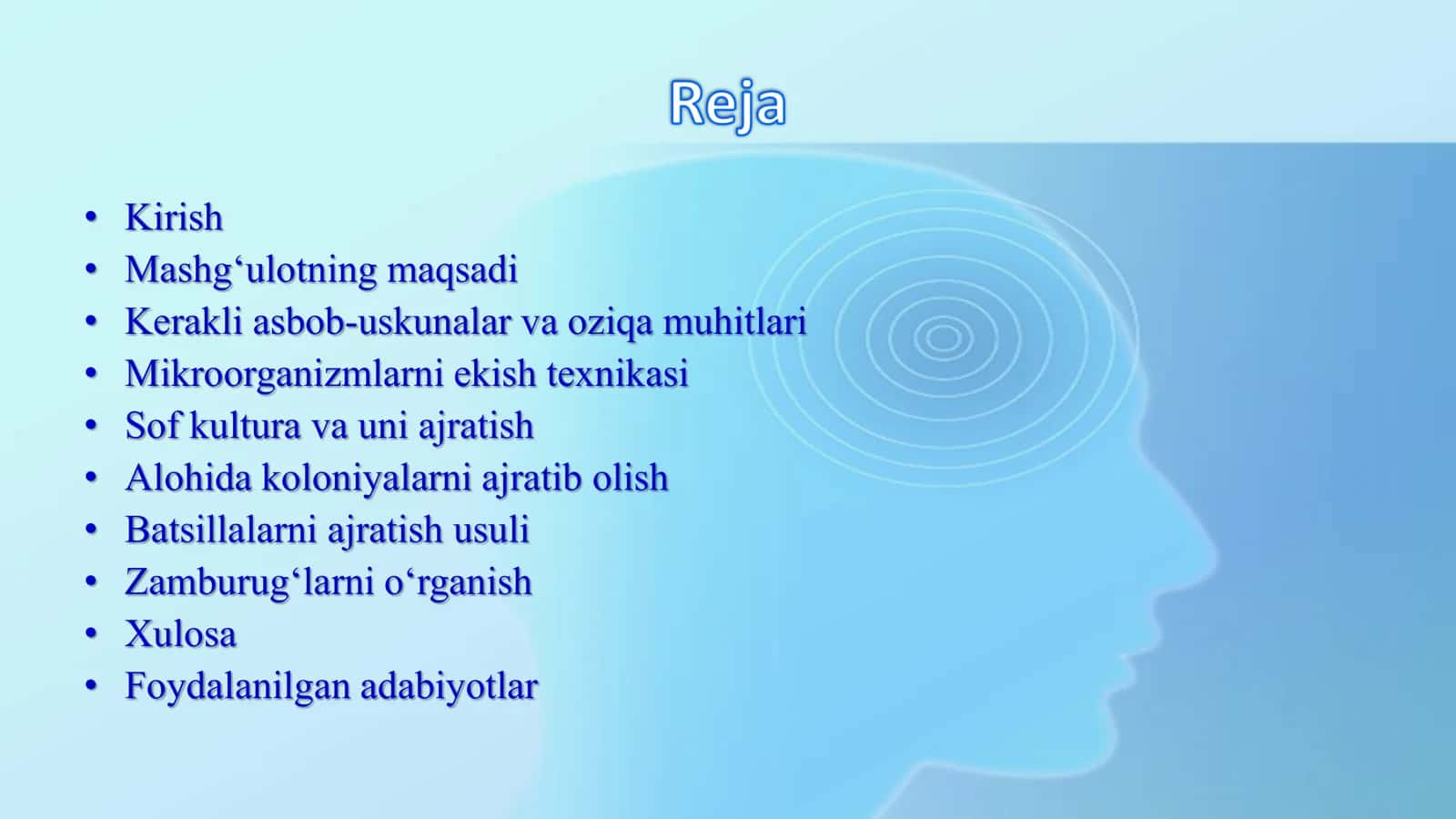 Mikroorganizmlari ekish va sof kulturasini ajratib olish usullari 2