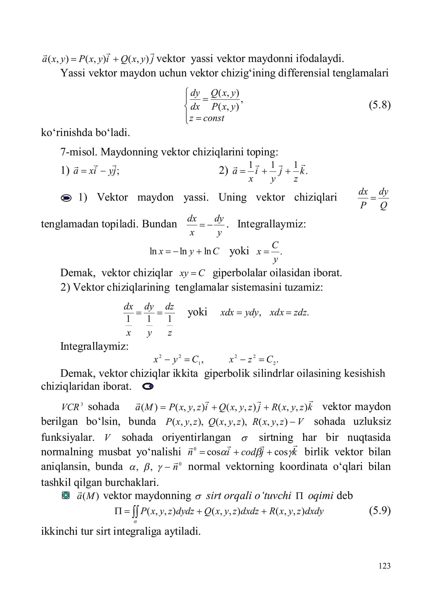 vektor maydon 2