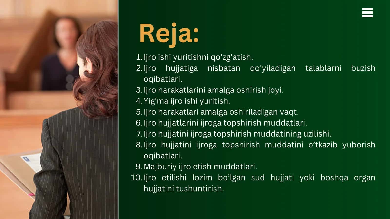 IJRO HARAKATLARINI AMALGA OSHIRISHNING UMUMIY SHARTLARI 2