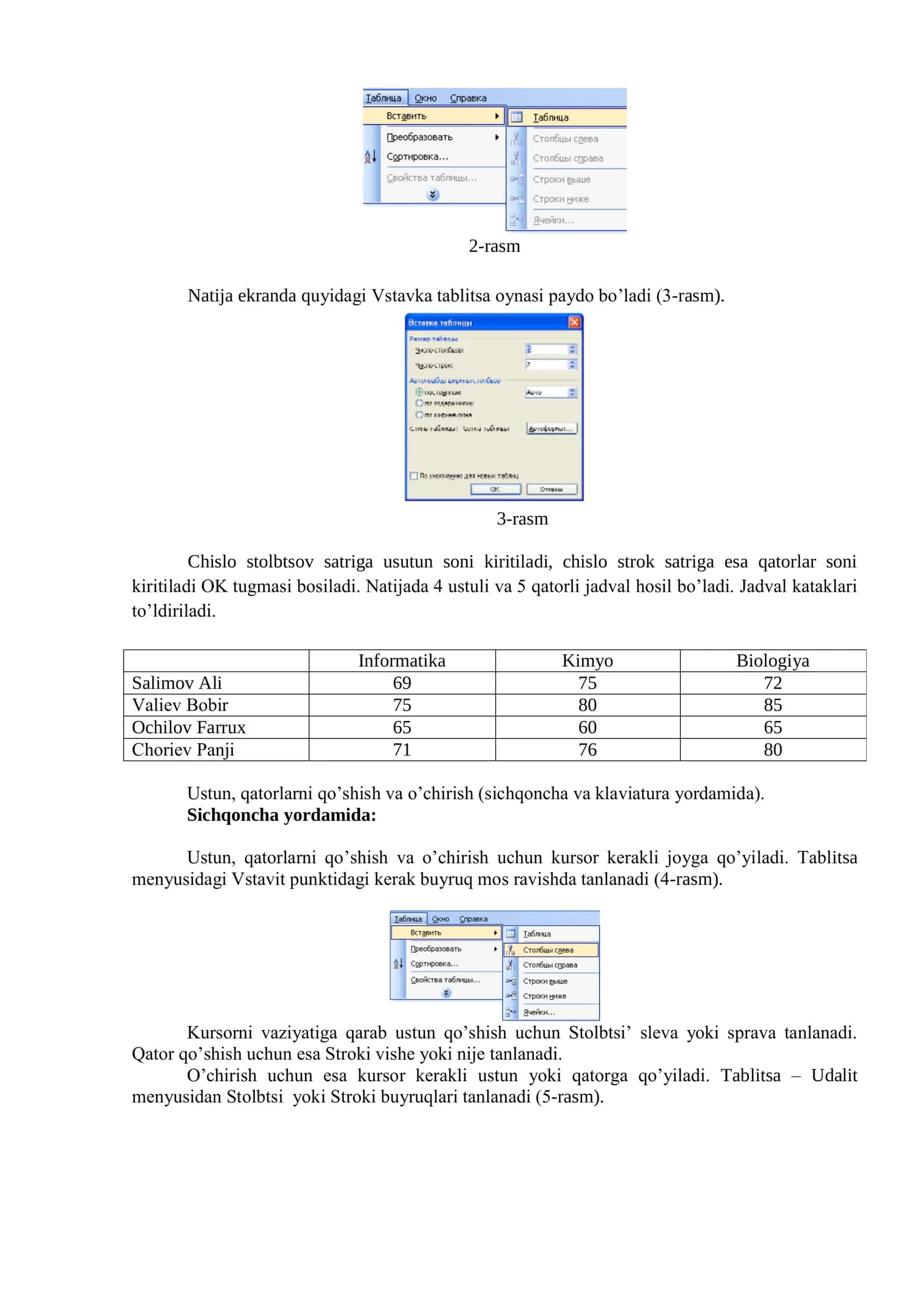 Tibbiyotda ishchi о‘rinlarini avtomatlashtirishda mantli axborotlarni qayta ishlash texnologiyasi. Microsoft Word matn muxarriri dasturidan foydalanish. Matnlarni taxrirlash dasturidan foydalanish qoidalari 2
