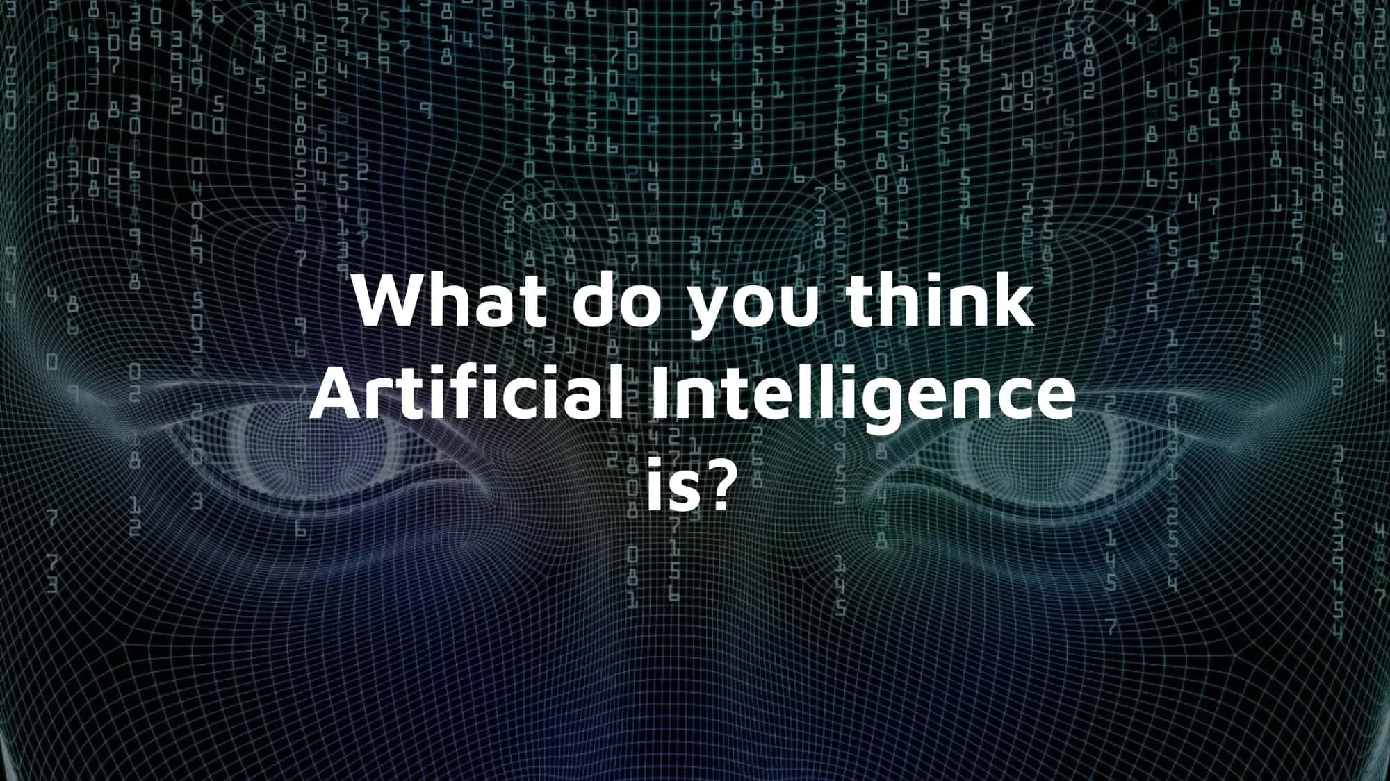 Artificial Intelligence (AI) 2