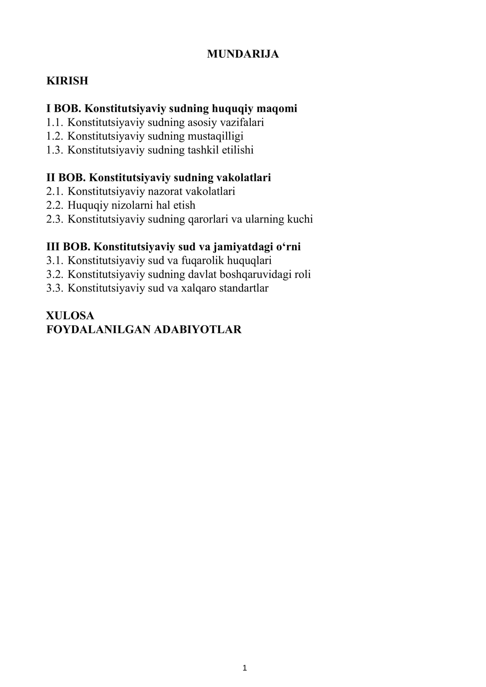 Konstitutsiyaviy Sudning Maqomi va Vakolatlari 2