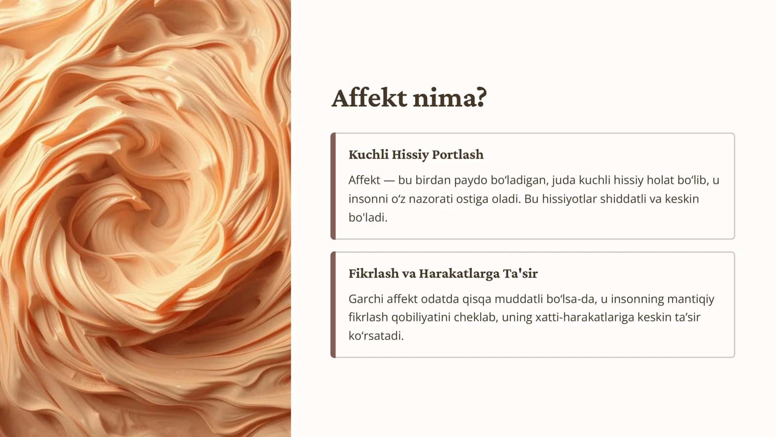 Affekt Holati Inson Hissiyotlarining Kuchli Bo8roni 2