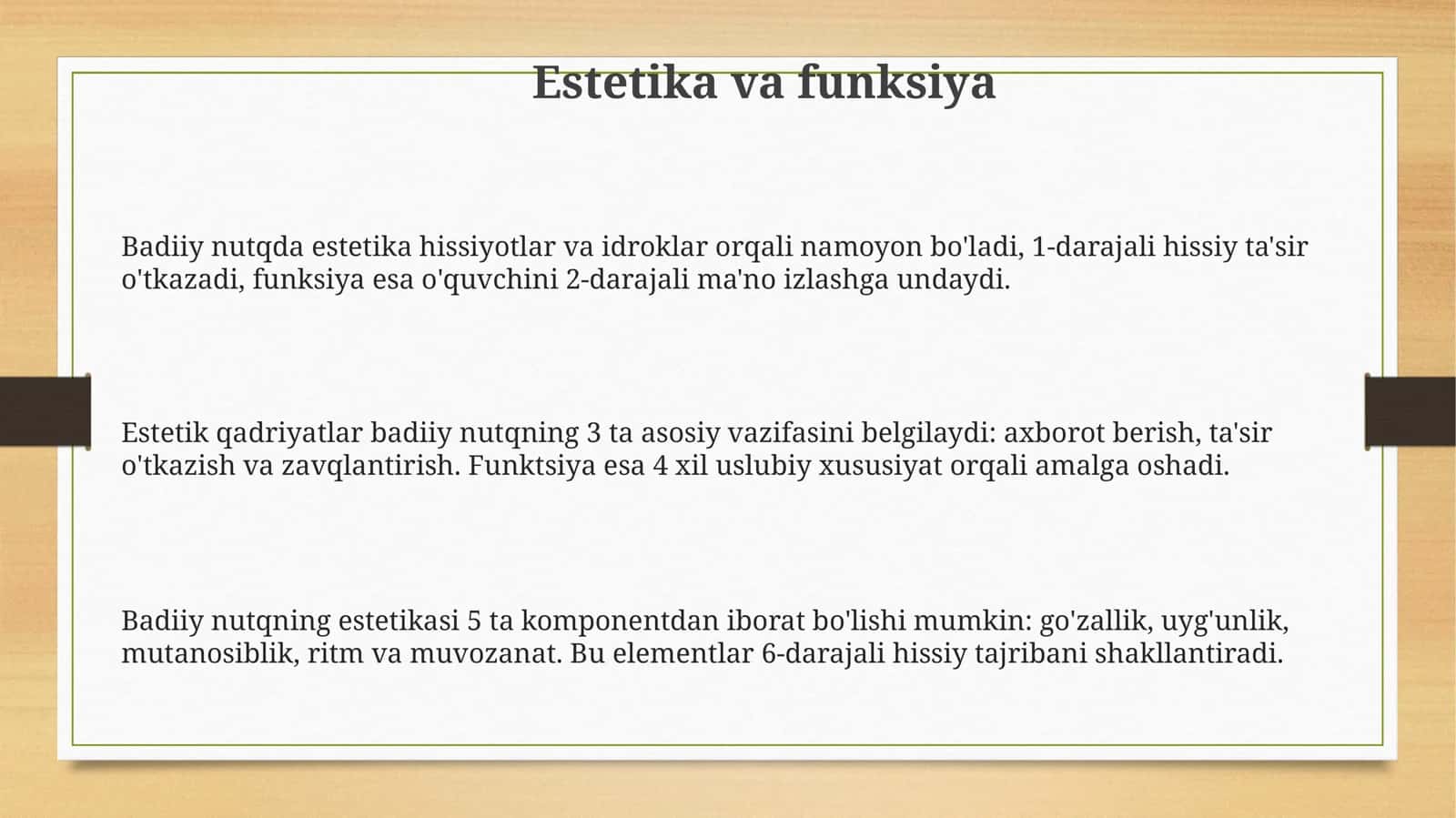 Badiiy nutqning asosiy belgilari 2