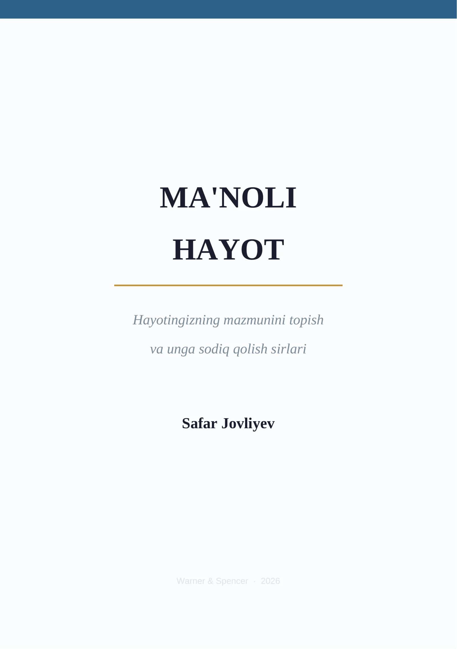 Ma'noli Hayot 2