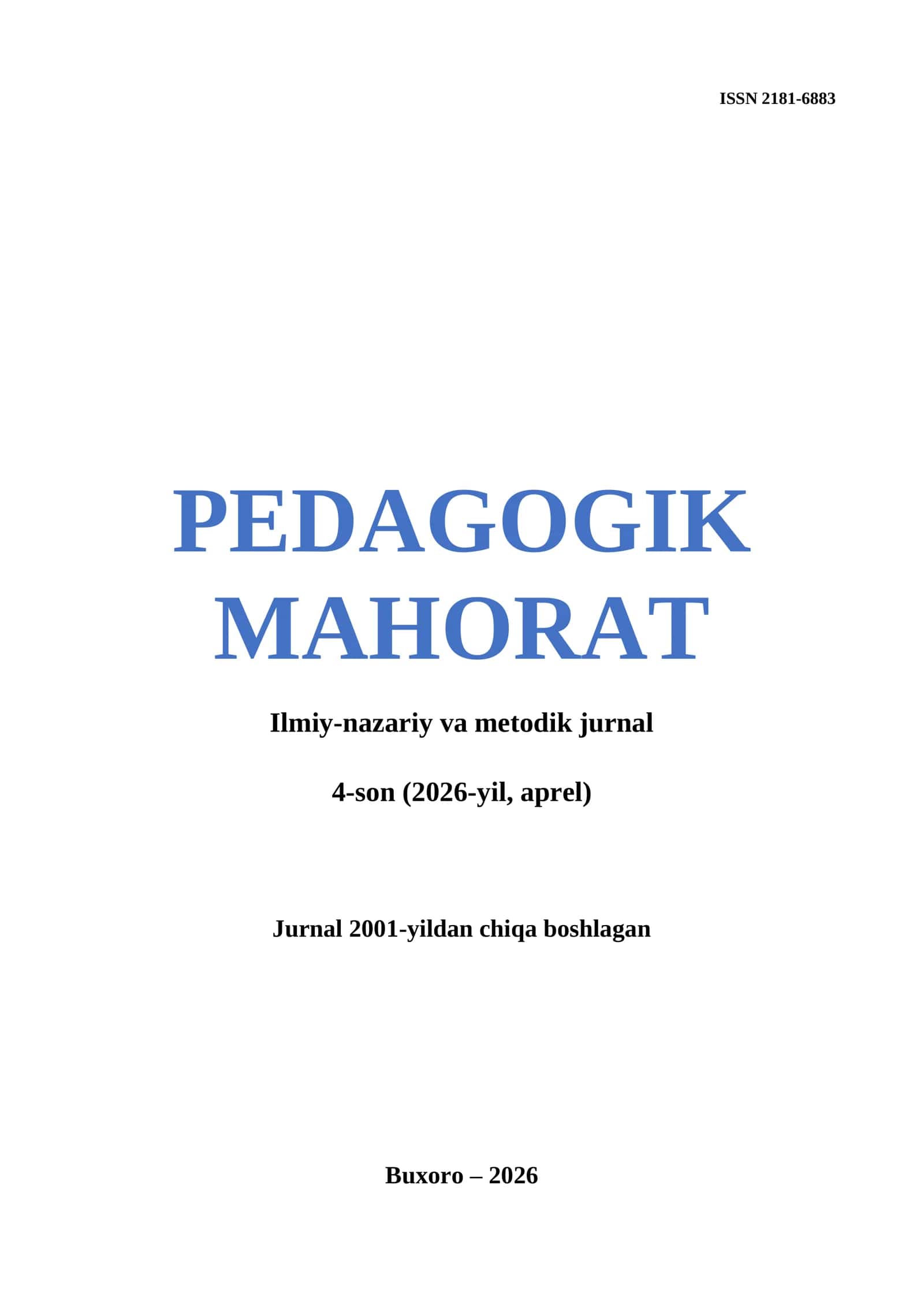 PEDAGOGIK MAHORAT 2