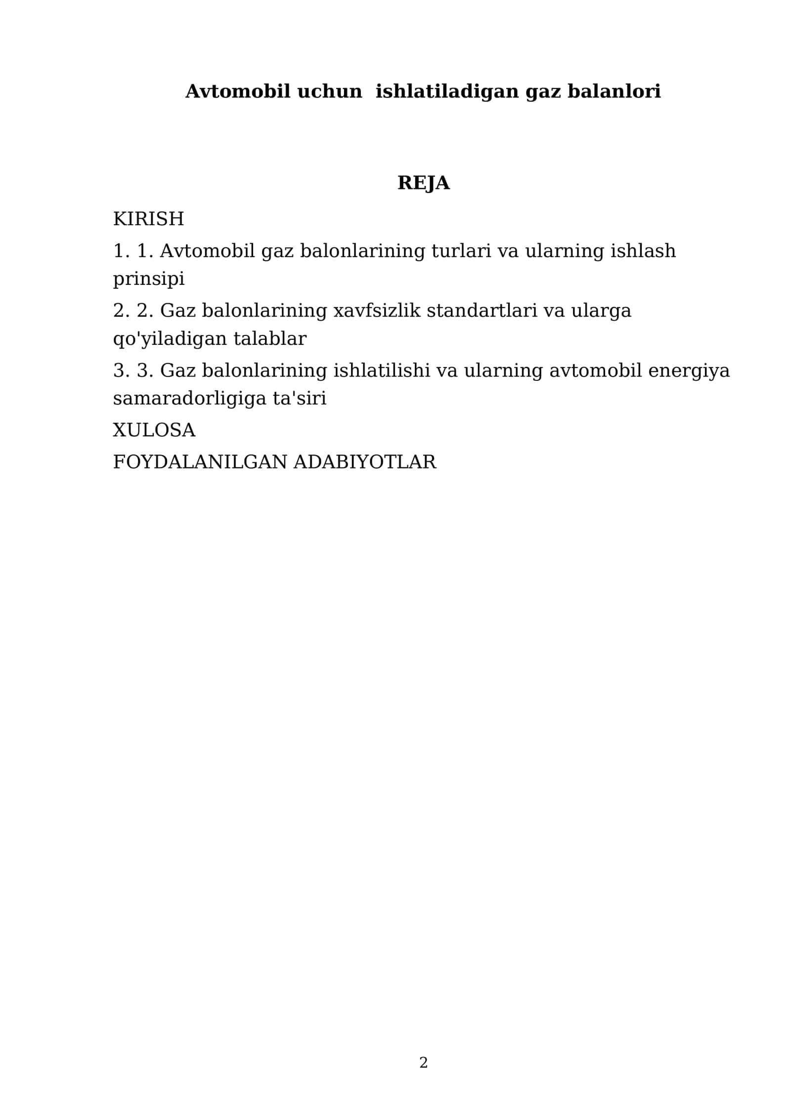 Avtomobil uchun ishlatiladigan gaz balanlori 2