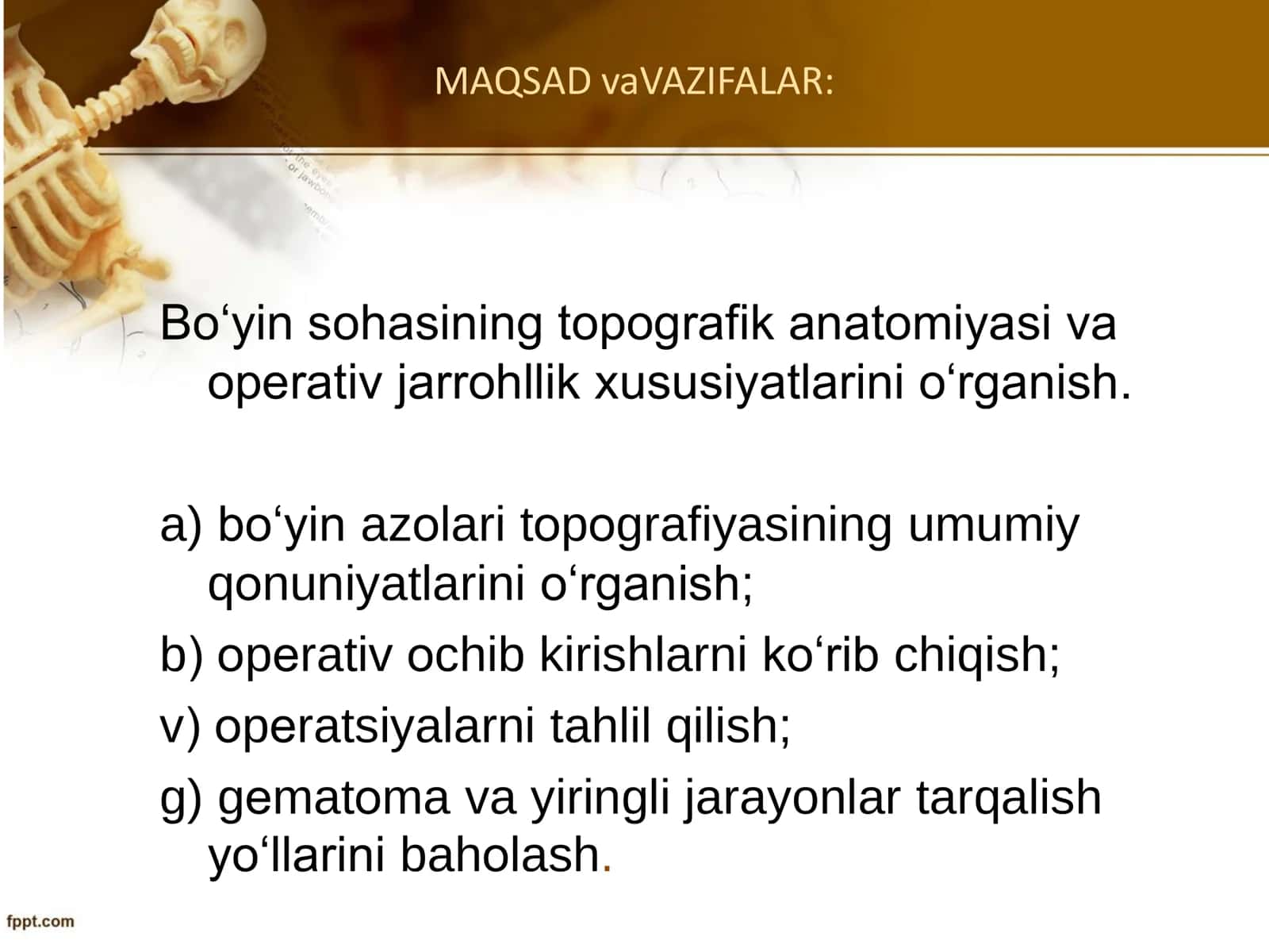 Boʻyin sohasi klinik anatomiyasi 2