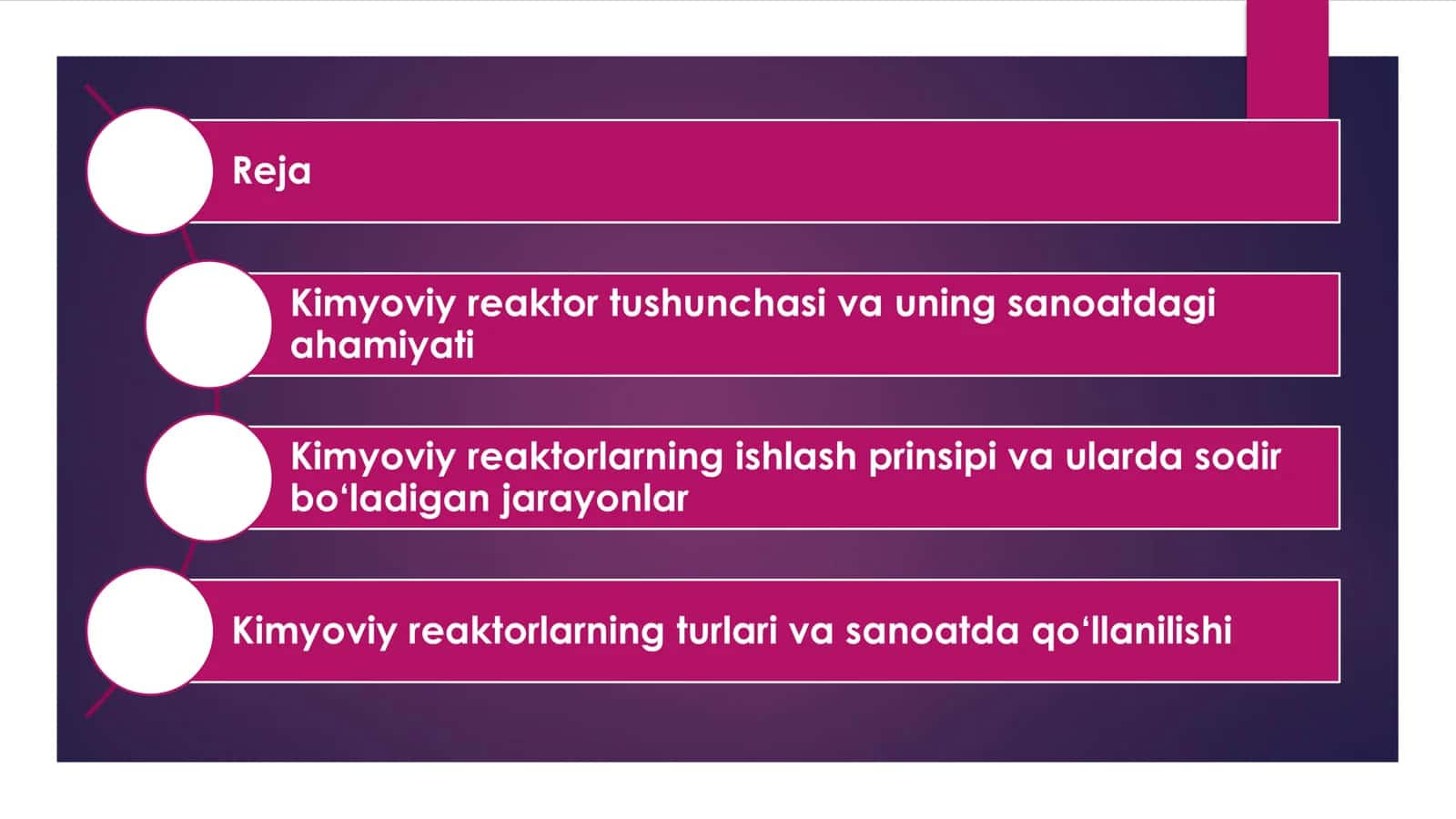 Kimyoviy reaktorlar haqida umumiy tushuncha va ularning turlari 2
