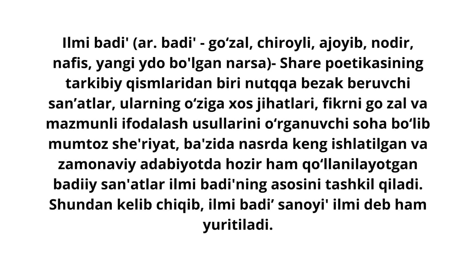 Lafziy san‘atlar 2