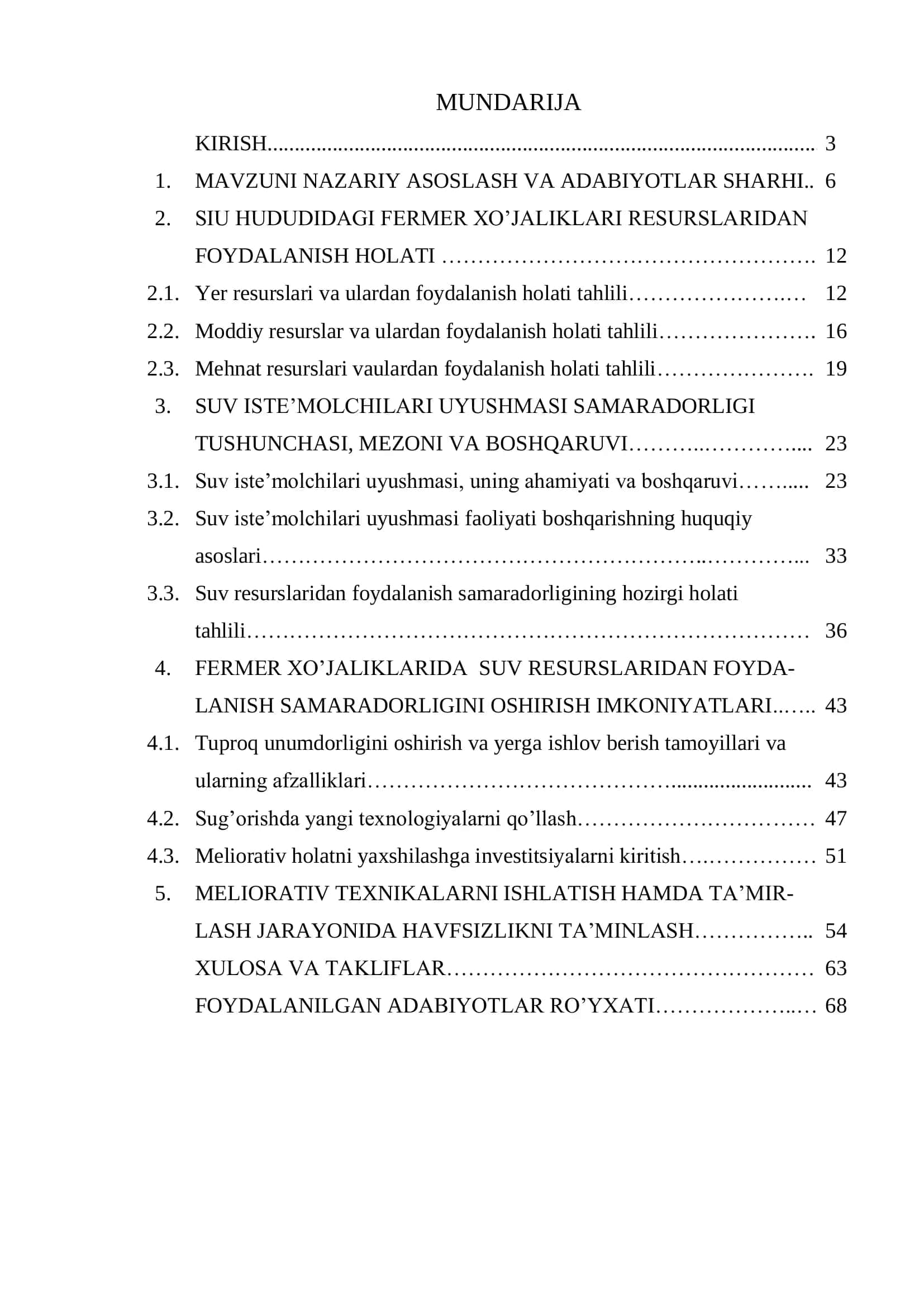 Fermer xo’jaligini boshqarish va yuritish 2