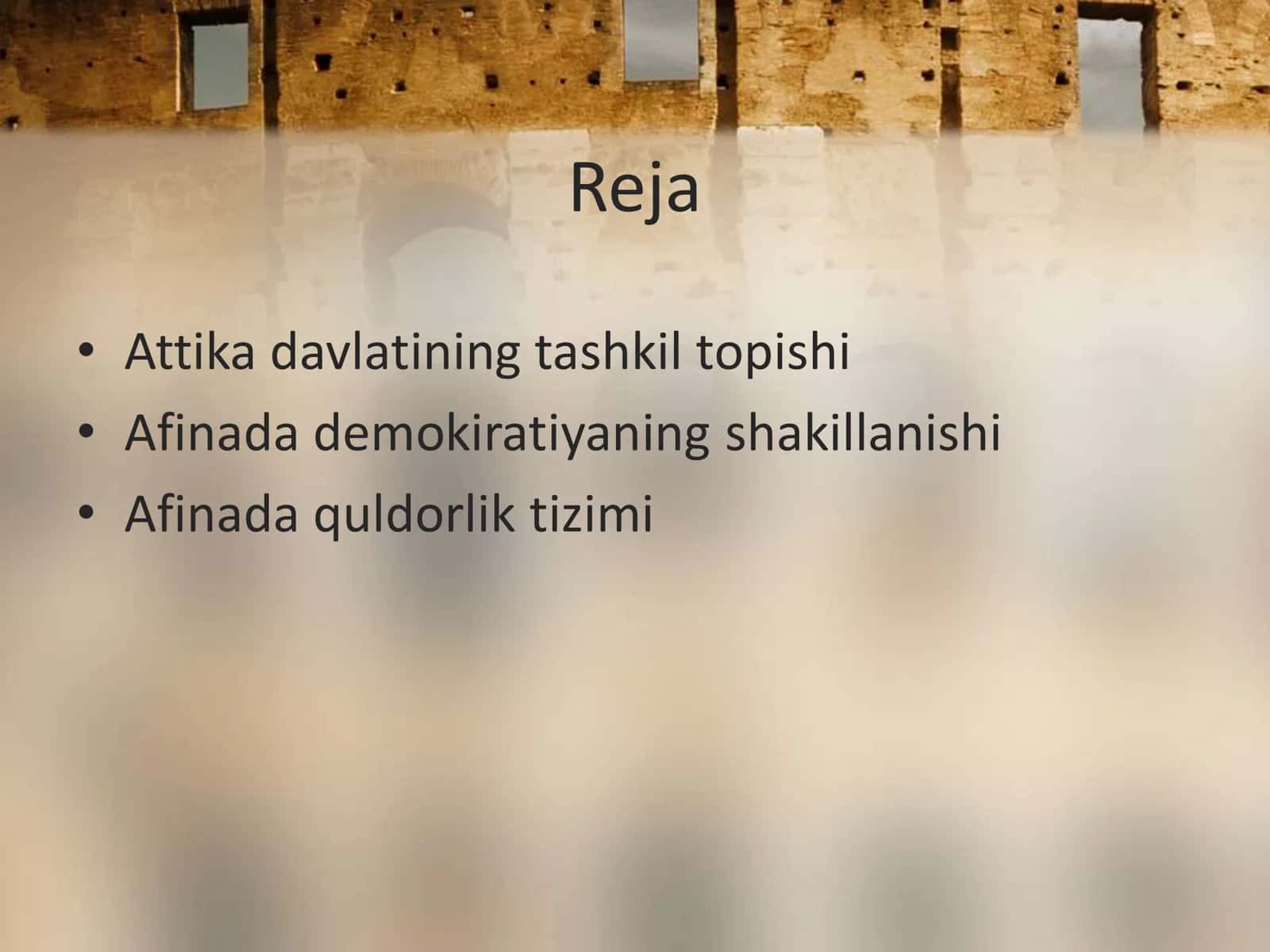 Attika davlatining tashkil topishi 2