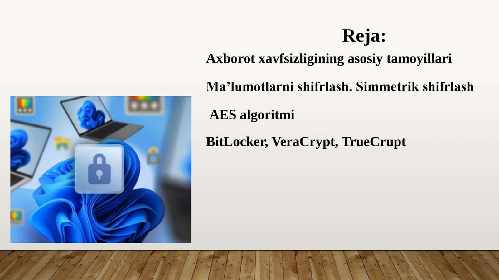 Diskdagi ma’lumotlarni shifrlash: TrueCrypt, BitLocker va VeraCrypt 2