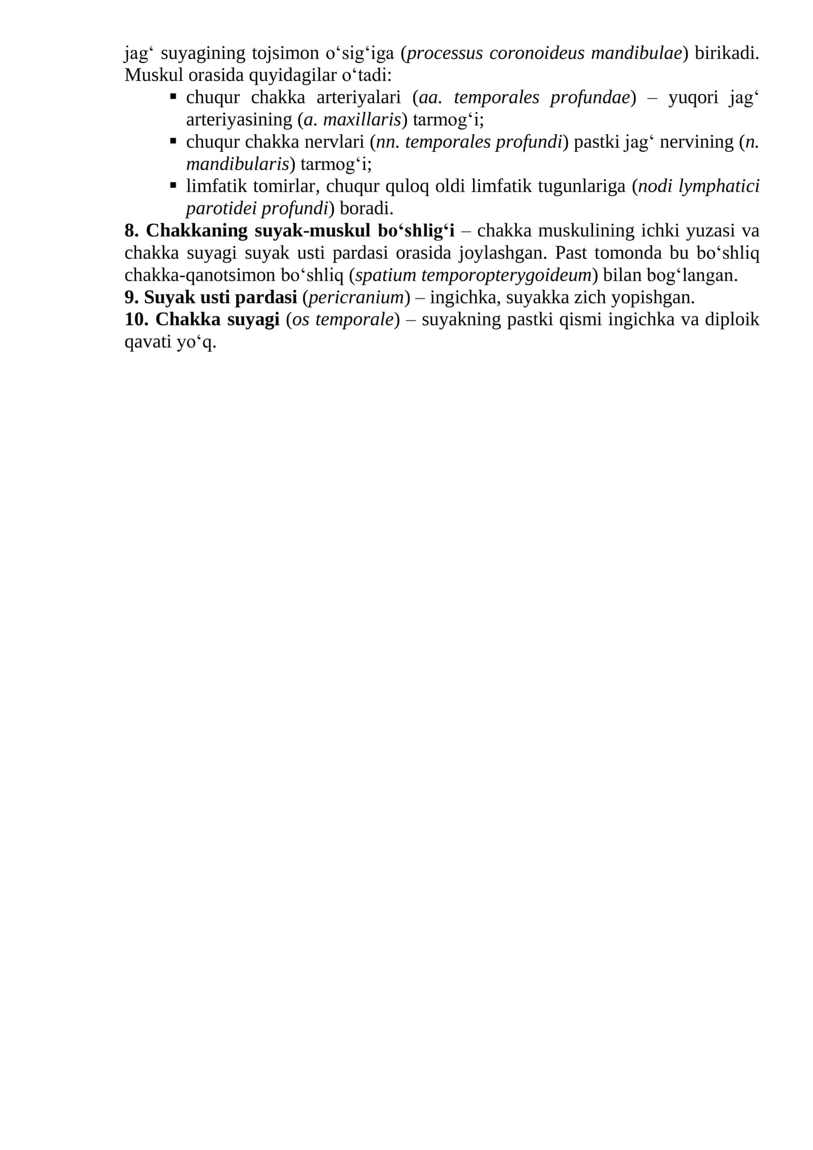 chakka sohasi topografik anatomiyasi 2