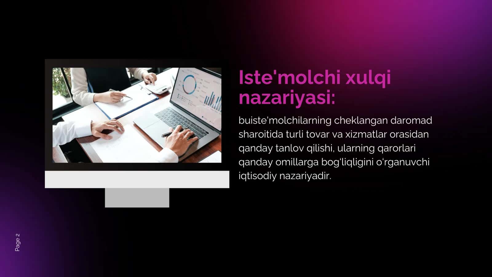 Iste’molchi hulqi nazariyasi: Naflilik va uni maksimallashtirish qoidasi 2