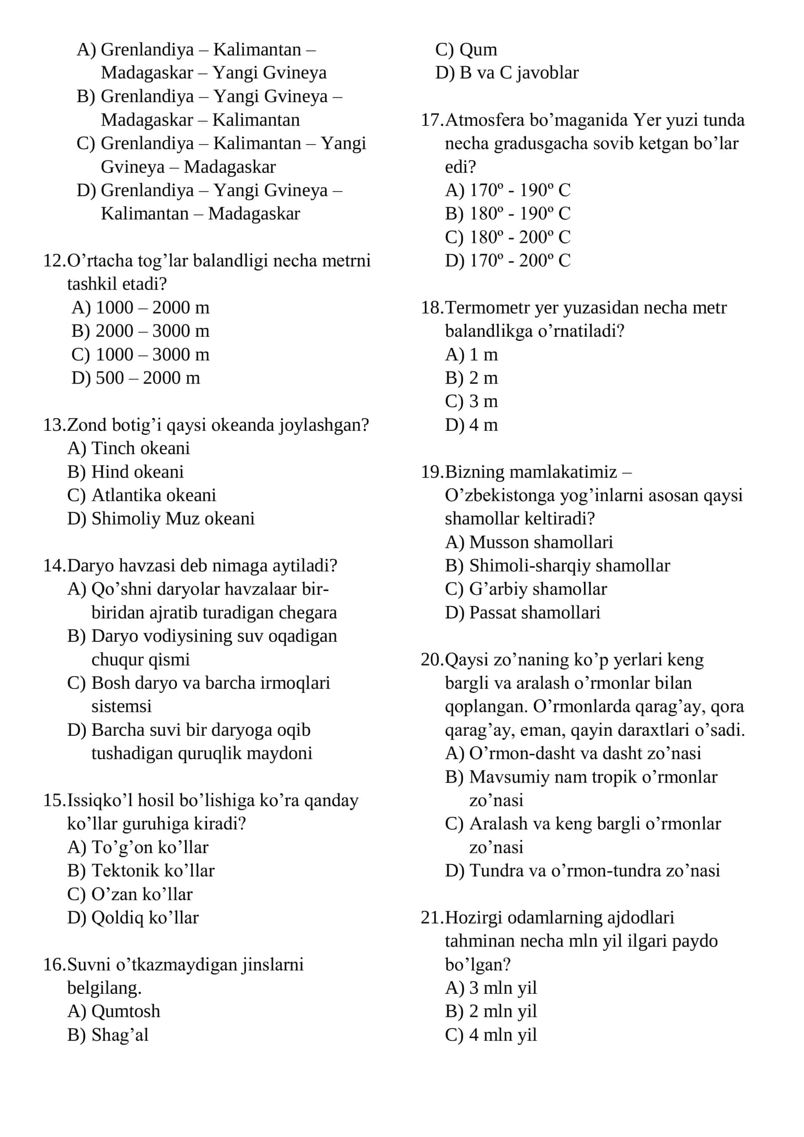 5-SINF GEOGRAFIYA 2