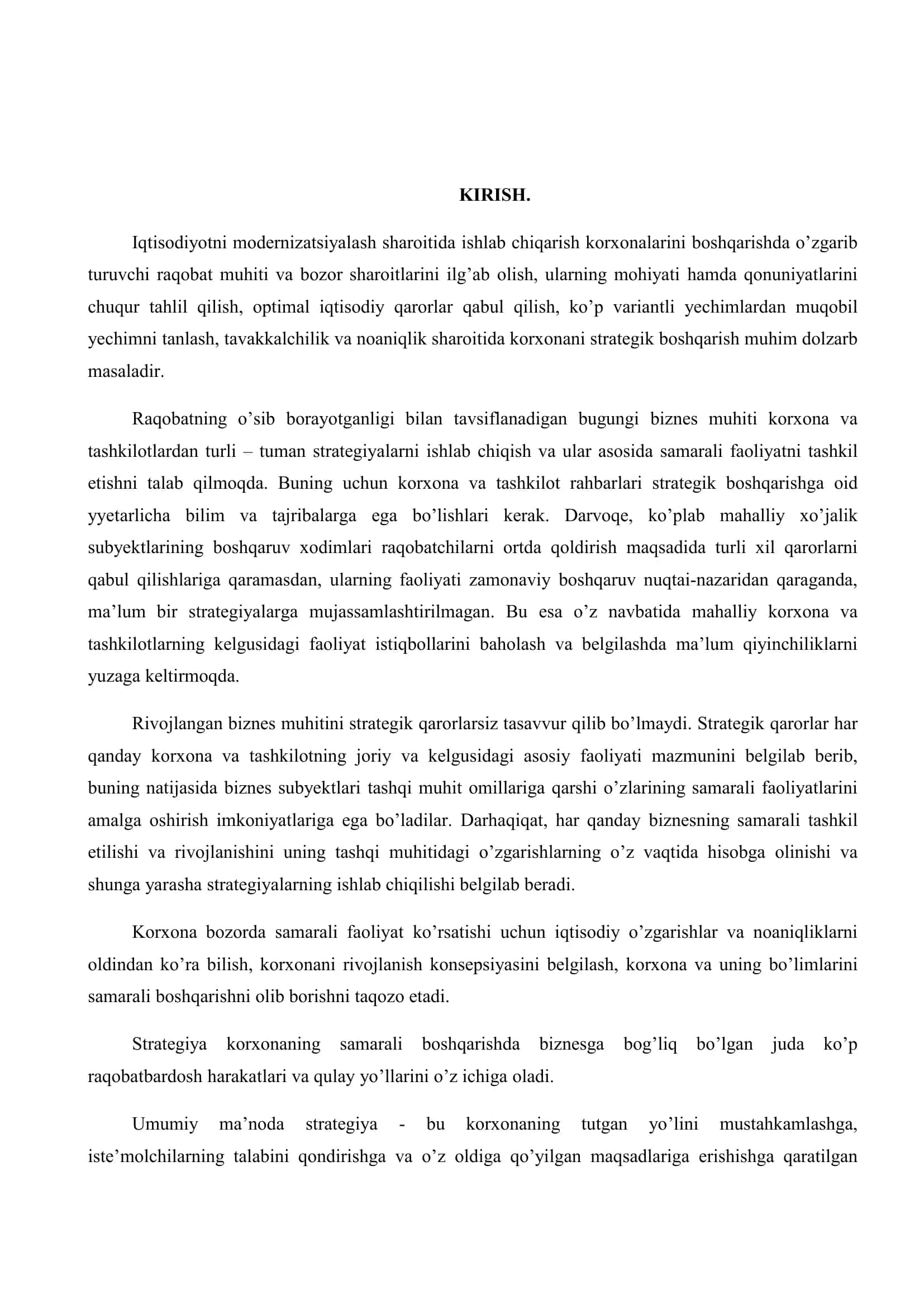 O'zbekiston va xorijiy kompaniyalarning investitsiya strategiyalari: qiyosiy tahlil 2
