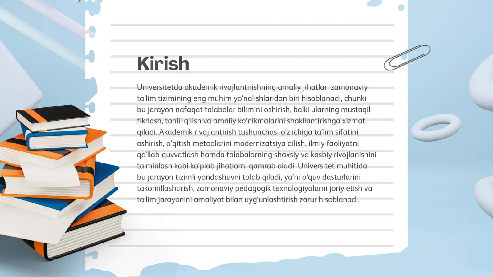 Akademik rivojlantirishning amaliy jihatlari 2