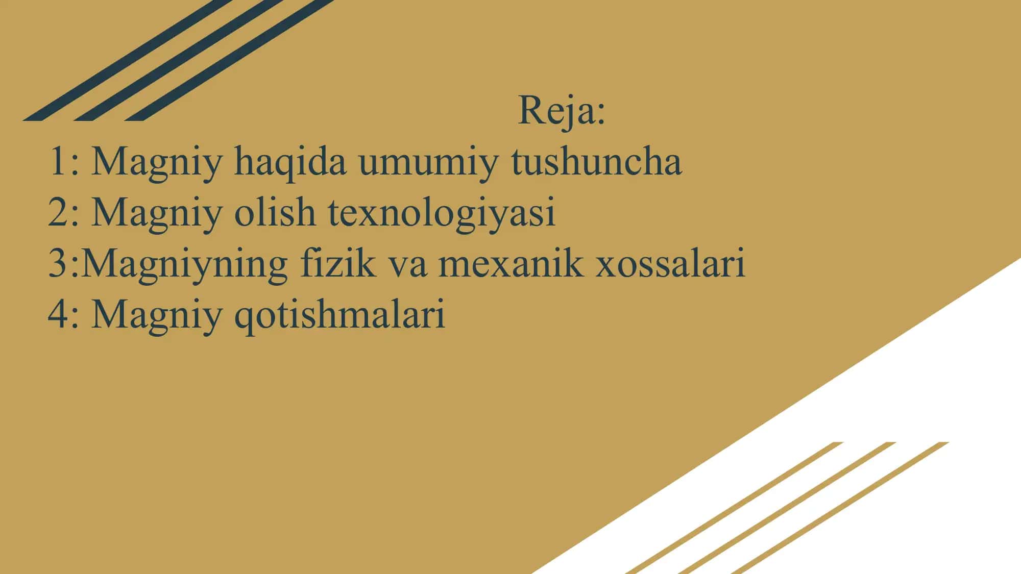Magniy ishlab chiqarish texnologiyasi magniy qotishmalari 2