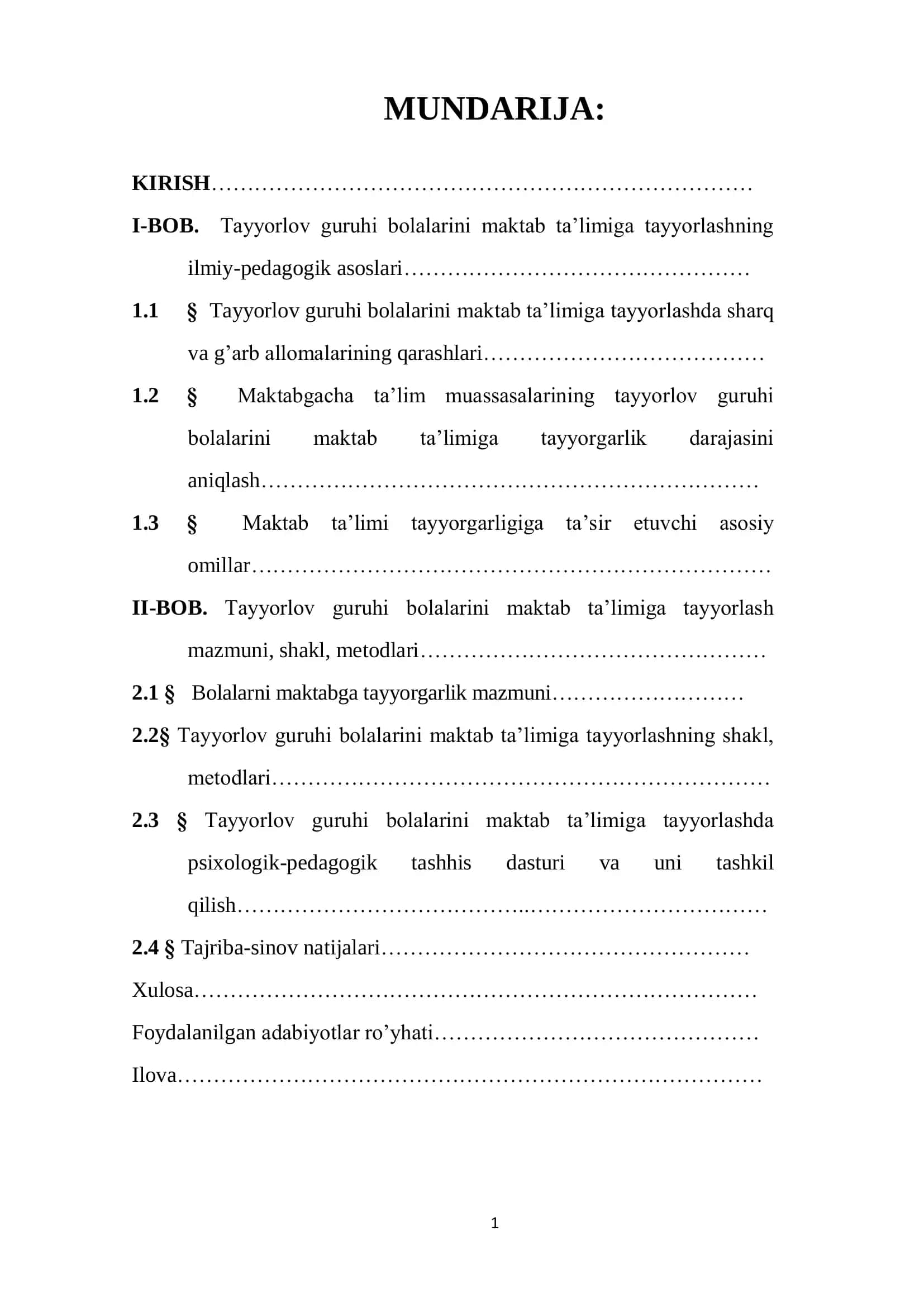 «TAYYORLOV GURUHI BOLALARINI MAKTAB TA’LIMIGA 2
