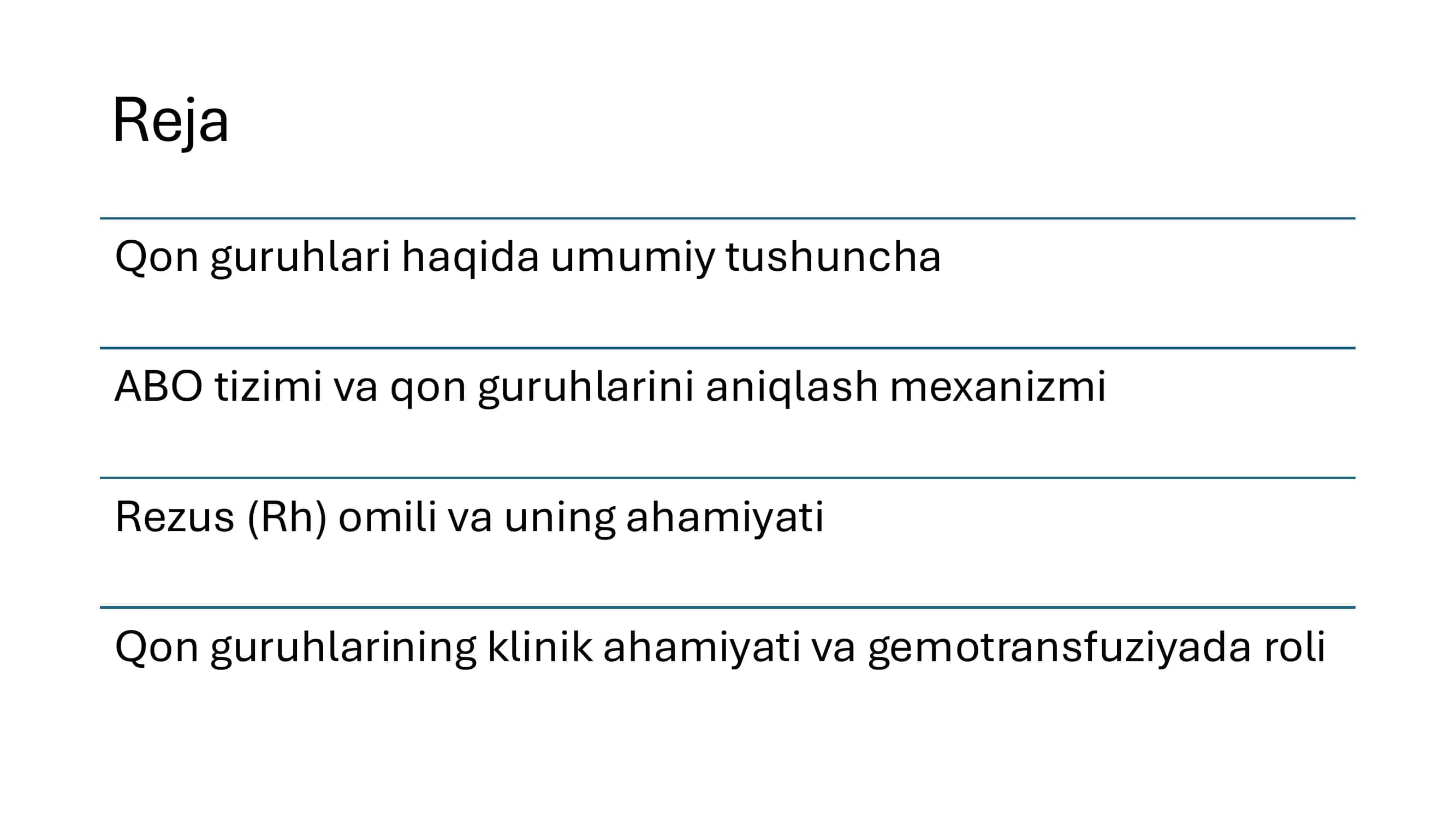 qon guruhlari 2