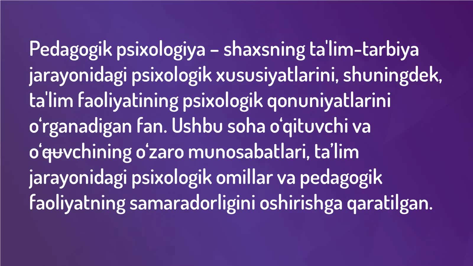 Pedagogik psixologiya 2