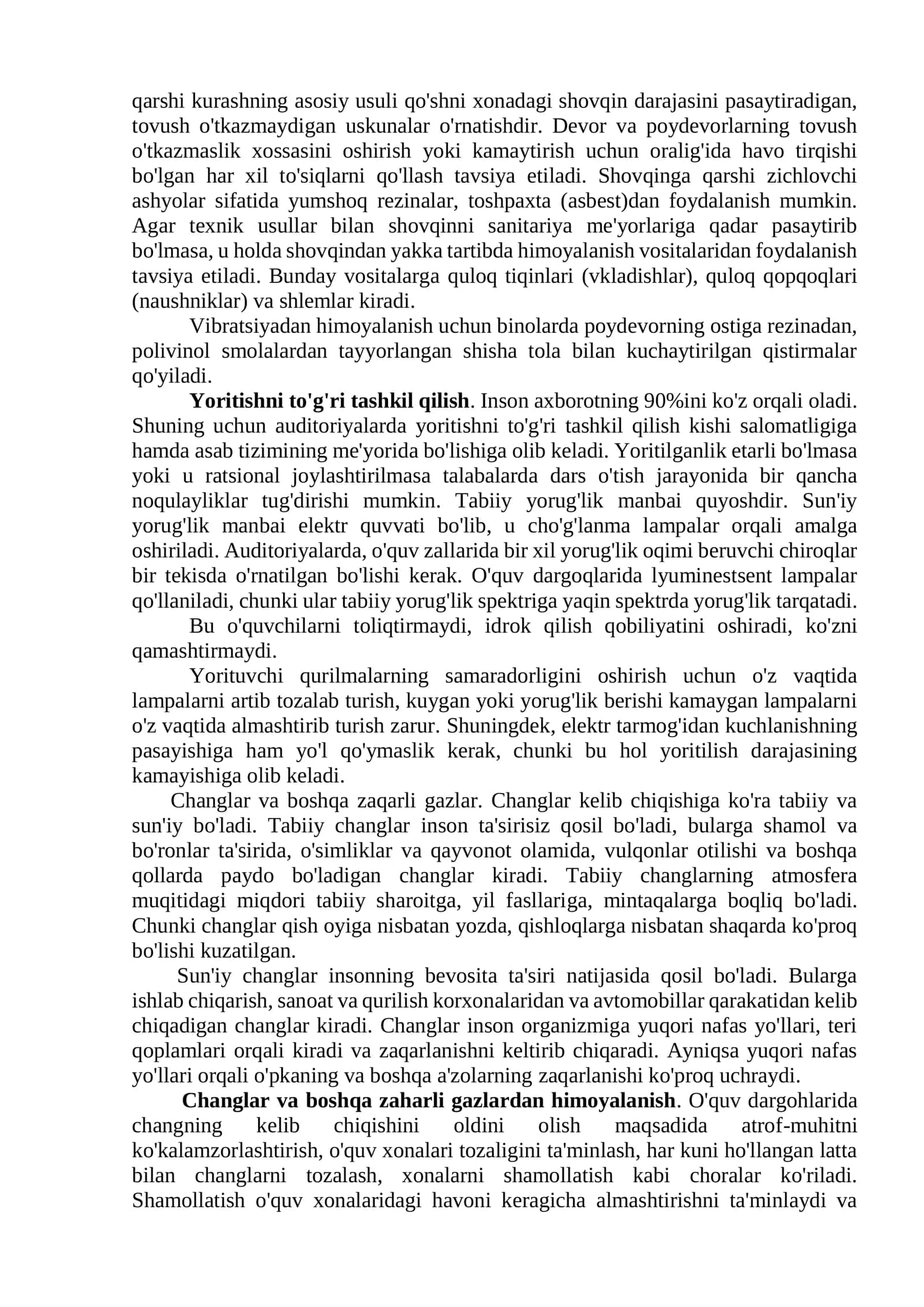 3-mavzu. TЕXNOSFЕRA XAVFIDAN HIMOYA VOSITALARI, USULLARI VA HIMOYA TЕXNIKASI. INSONNING TЕXNOSFЕRA TIZIMI BILAN MULOQOT XAVFSIZLIGI 2